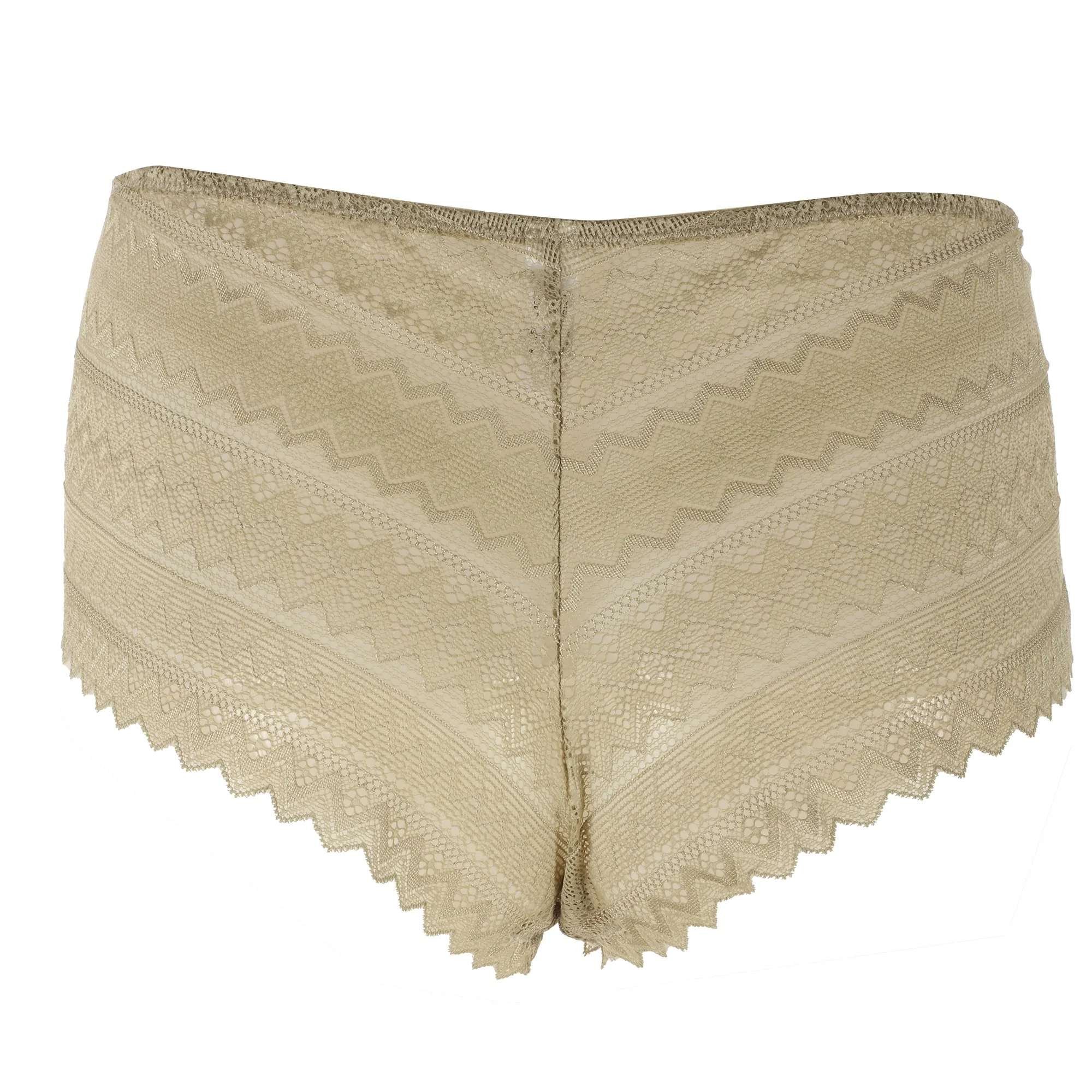 Shorty en dentelle kaki - Image 2