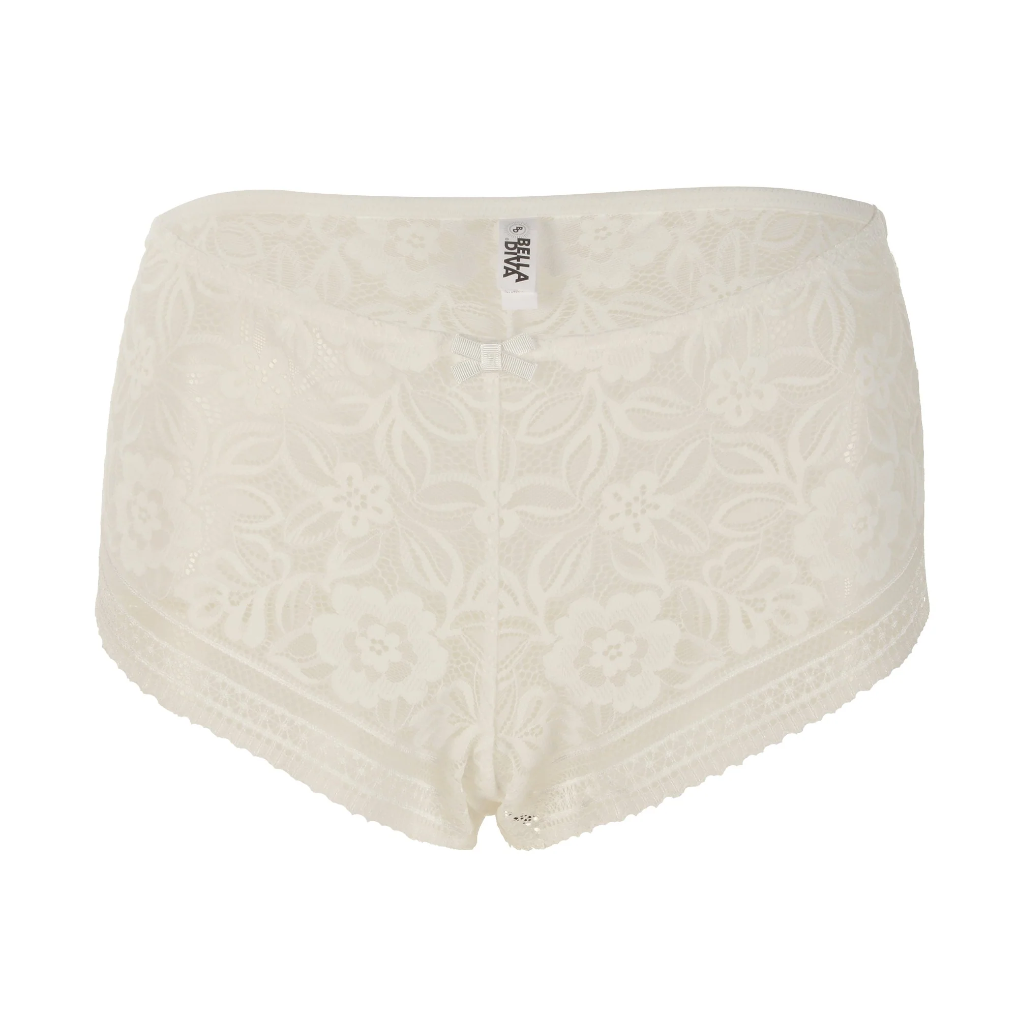 SHORTY TOUT DENTELLE IVOIRE