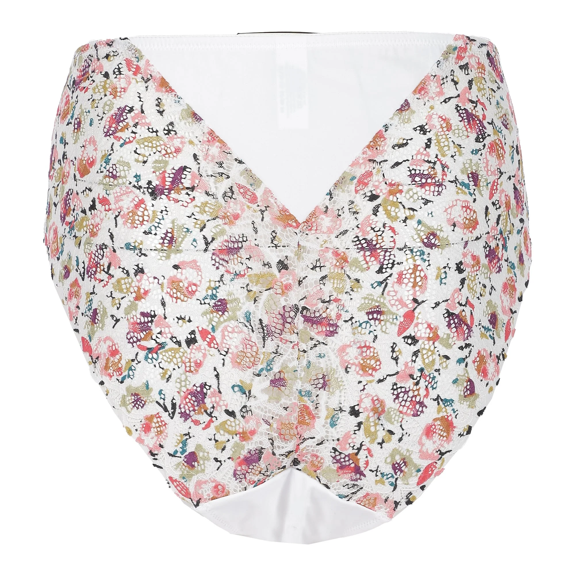 Slip dentelle imprimée ivoire - Image 2