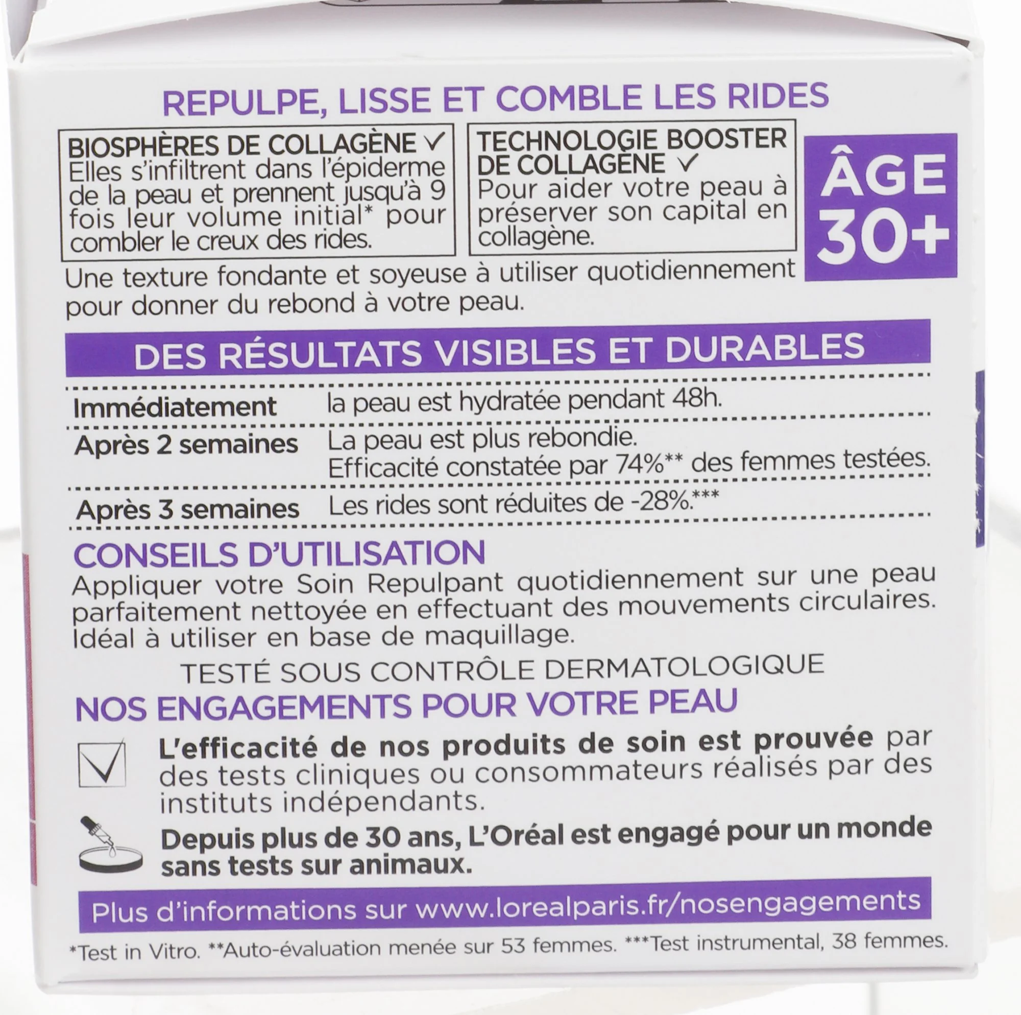 Soin anti-rides repulpeur collagène - Image 3