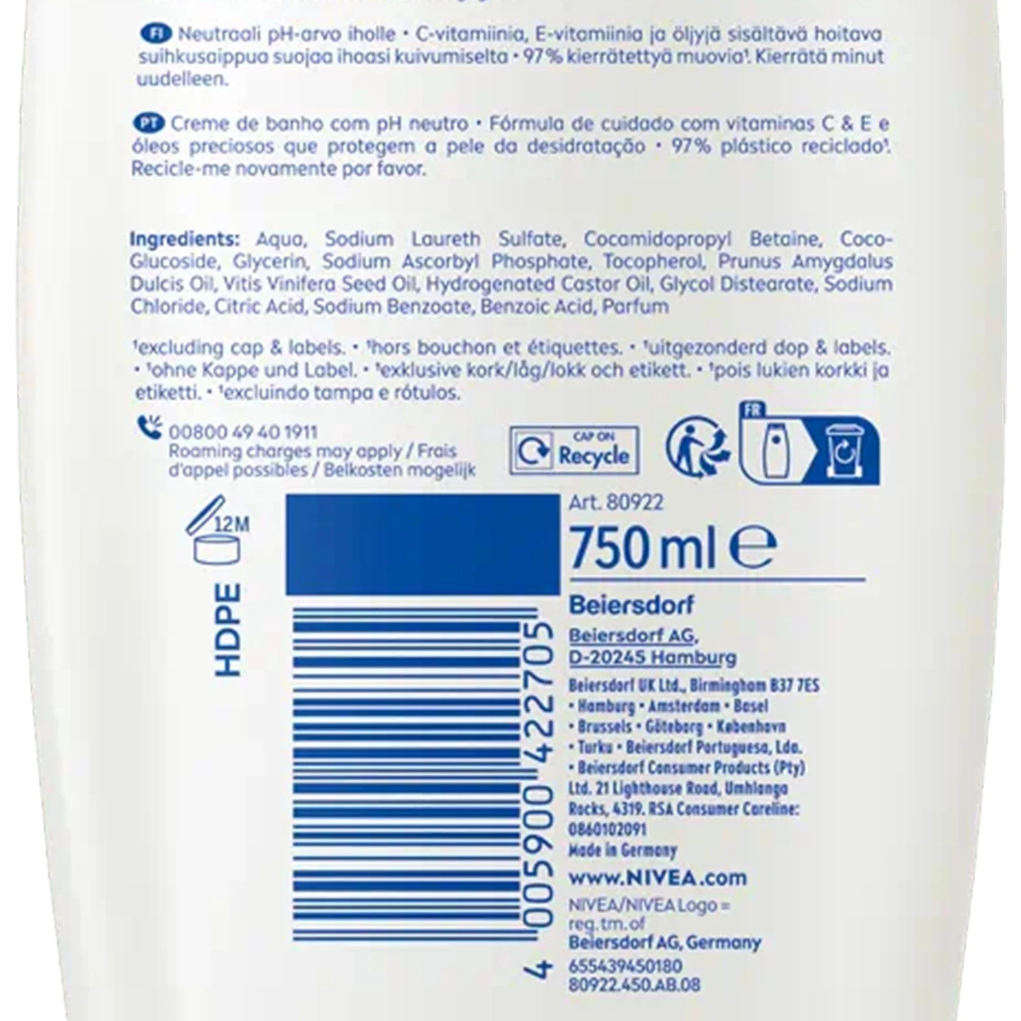 Soin de bain care & relax extrait de mauve et hibiscus - Image 2