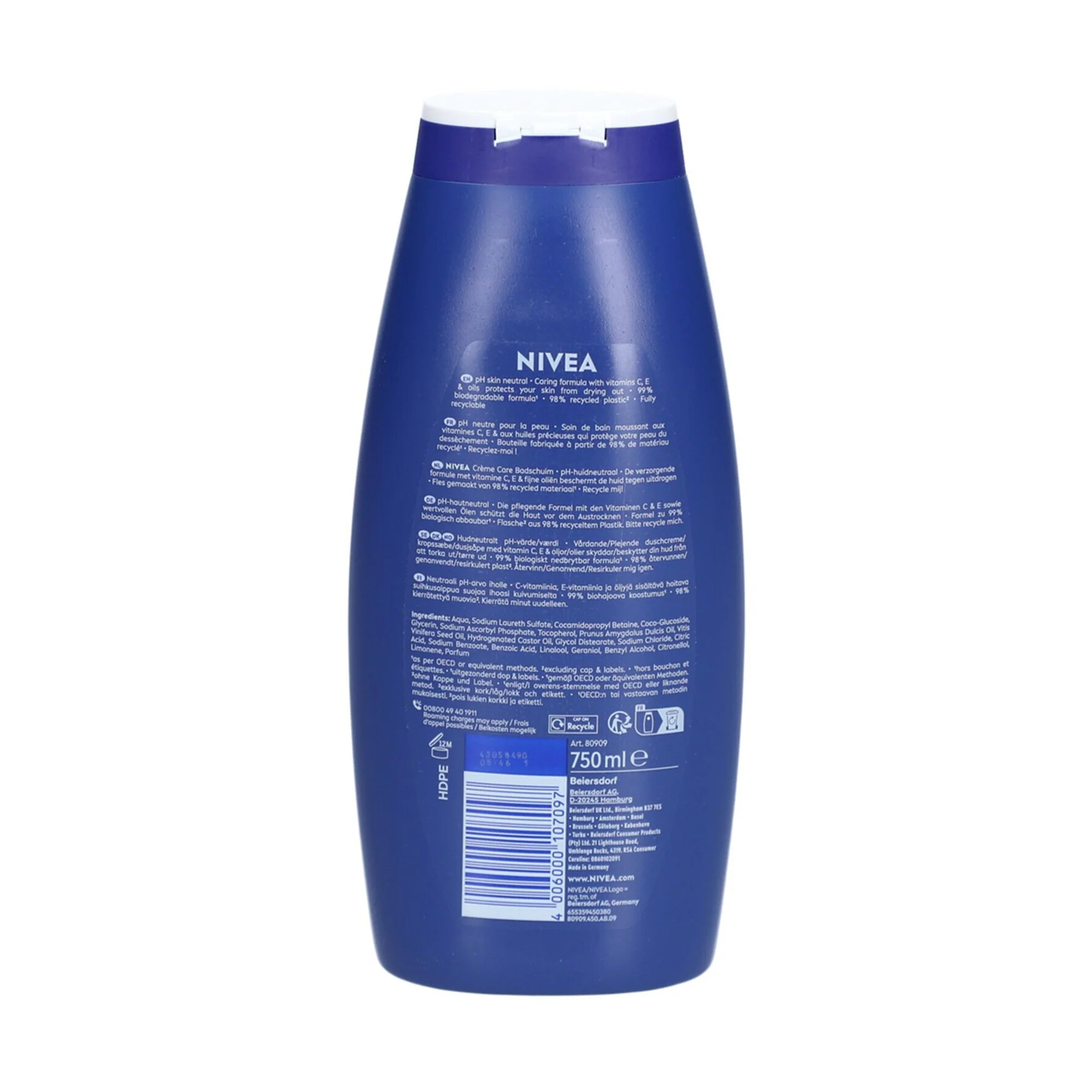 Soin de bain moussant care parfum crème - Image 2