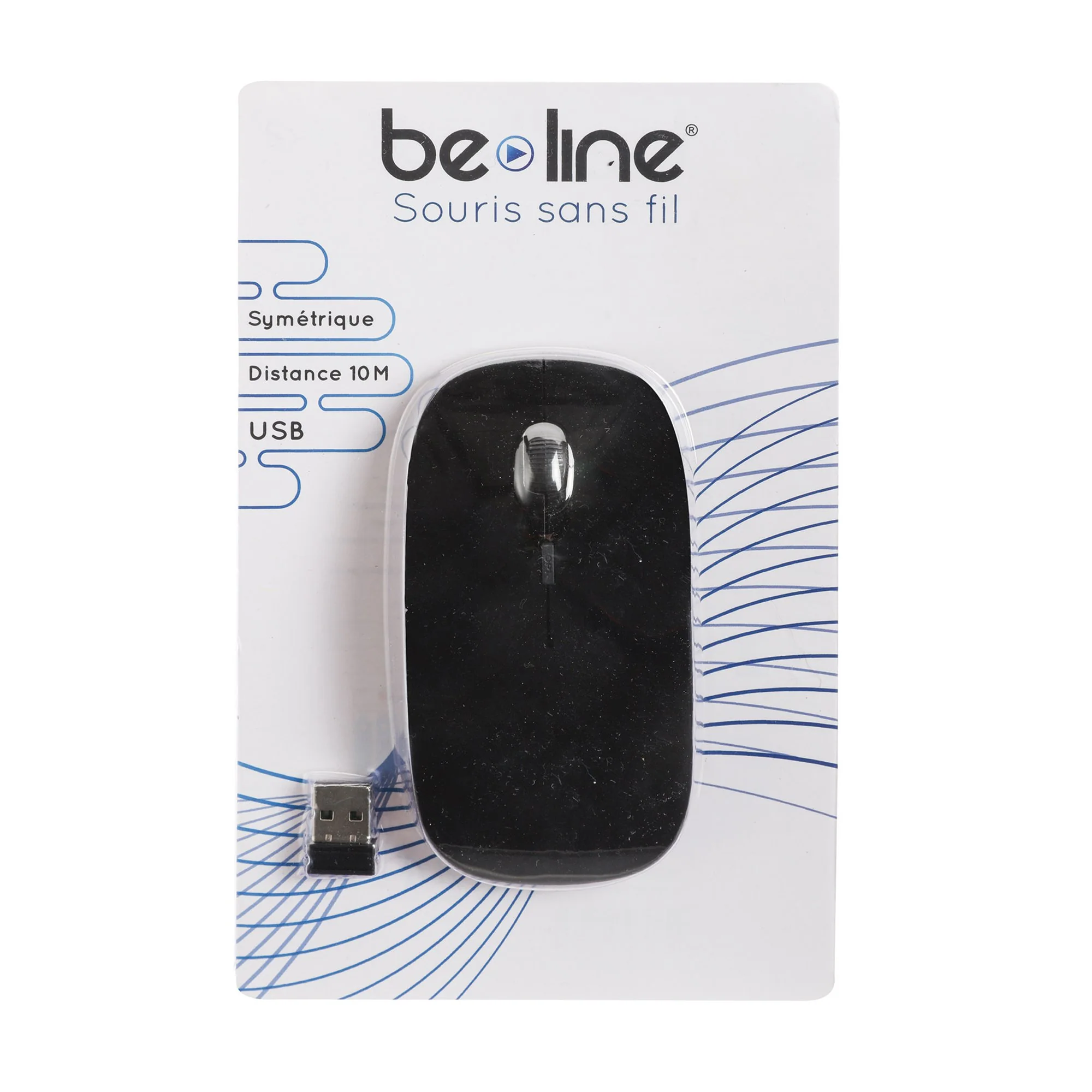 Souris sans fil noire - Image 2