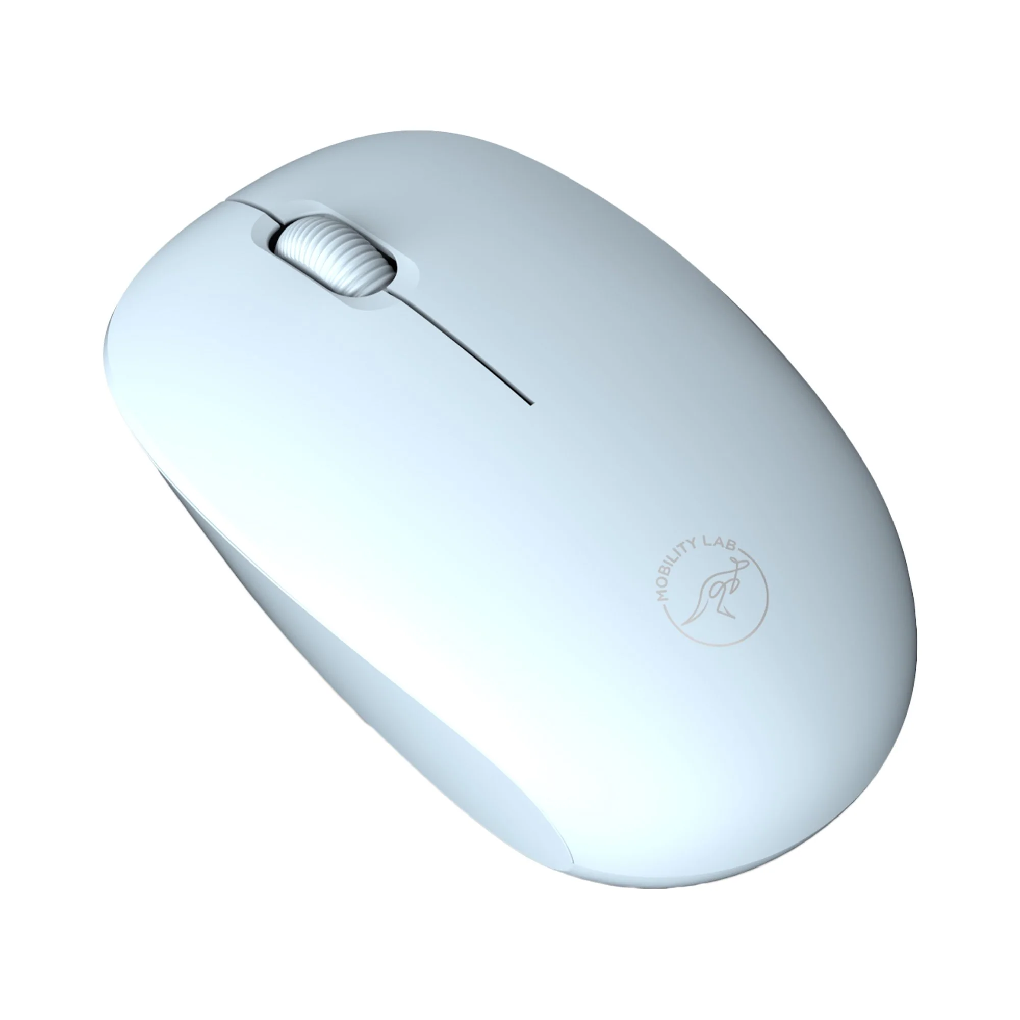 Souris sans fil pure color Bleu - Image 3