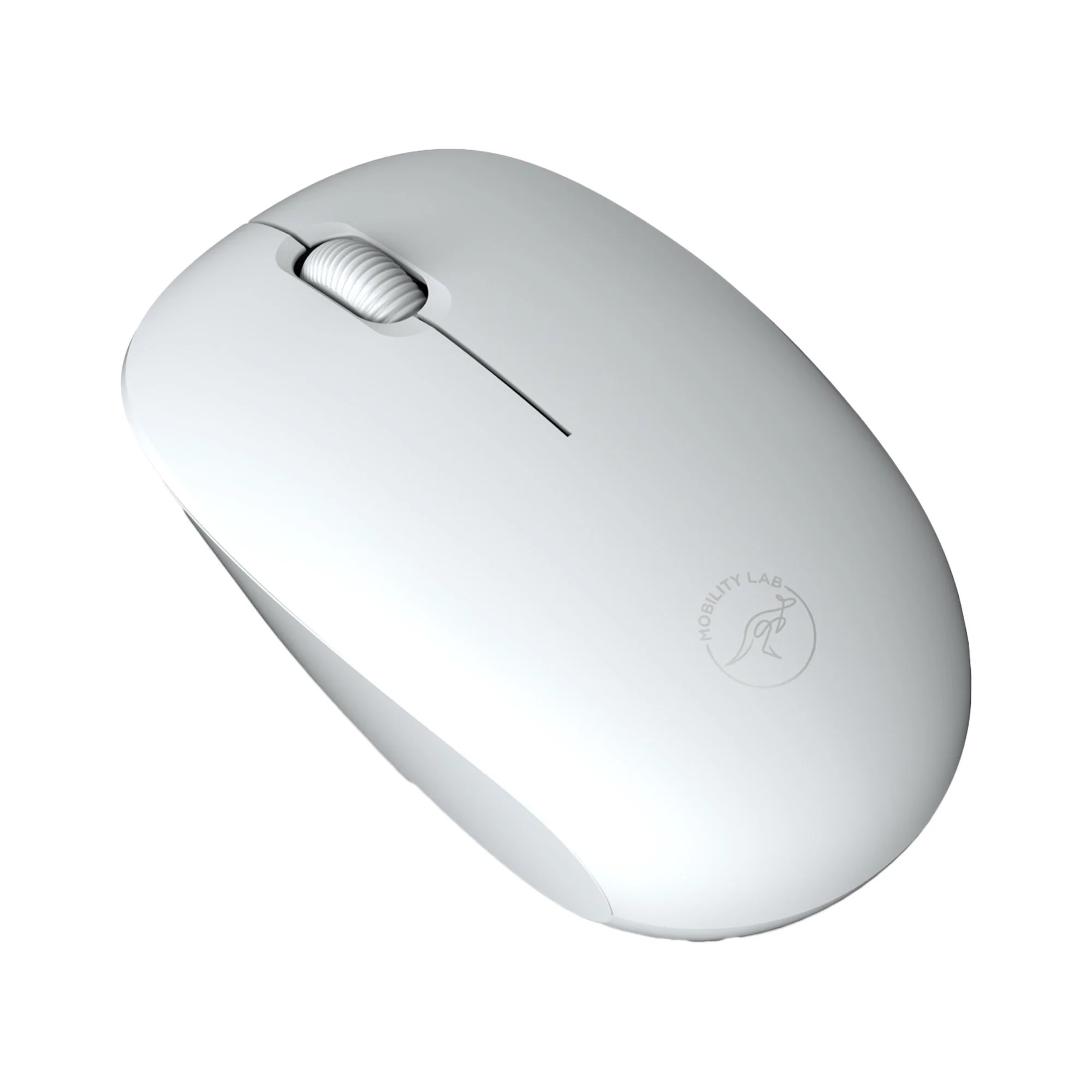 Souris sans fil pure color gris - Image 3
