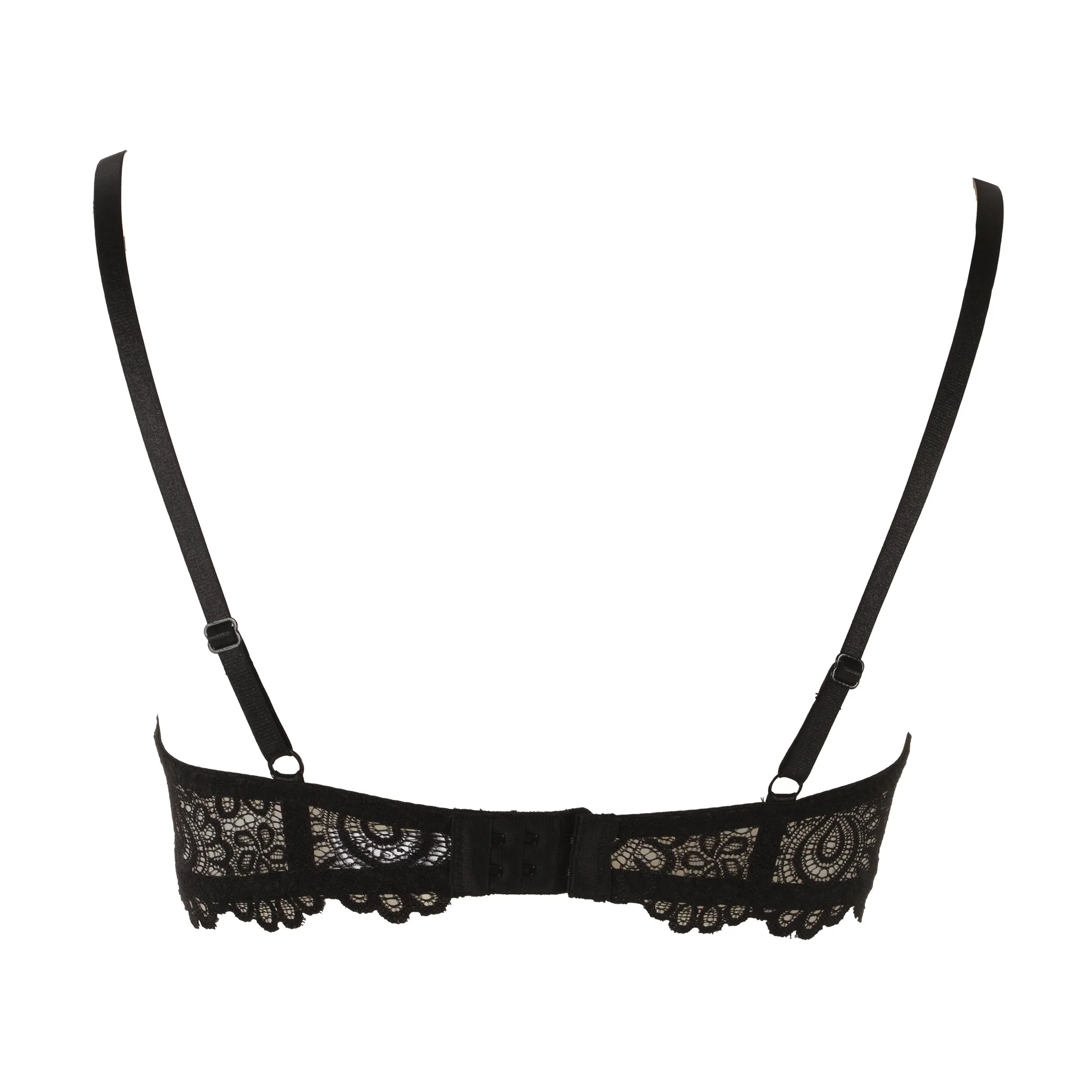 Soutien gorge en dentelle bleu marine - Bleu foncé - Image 2