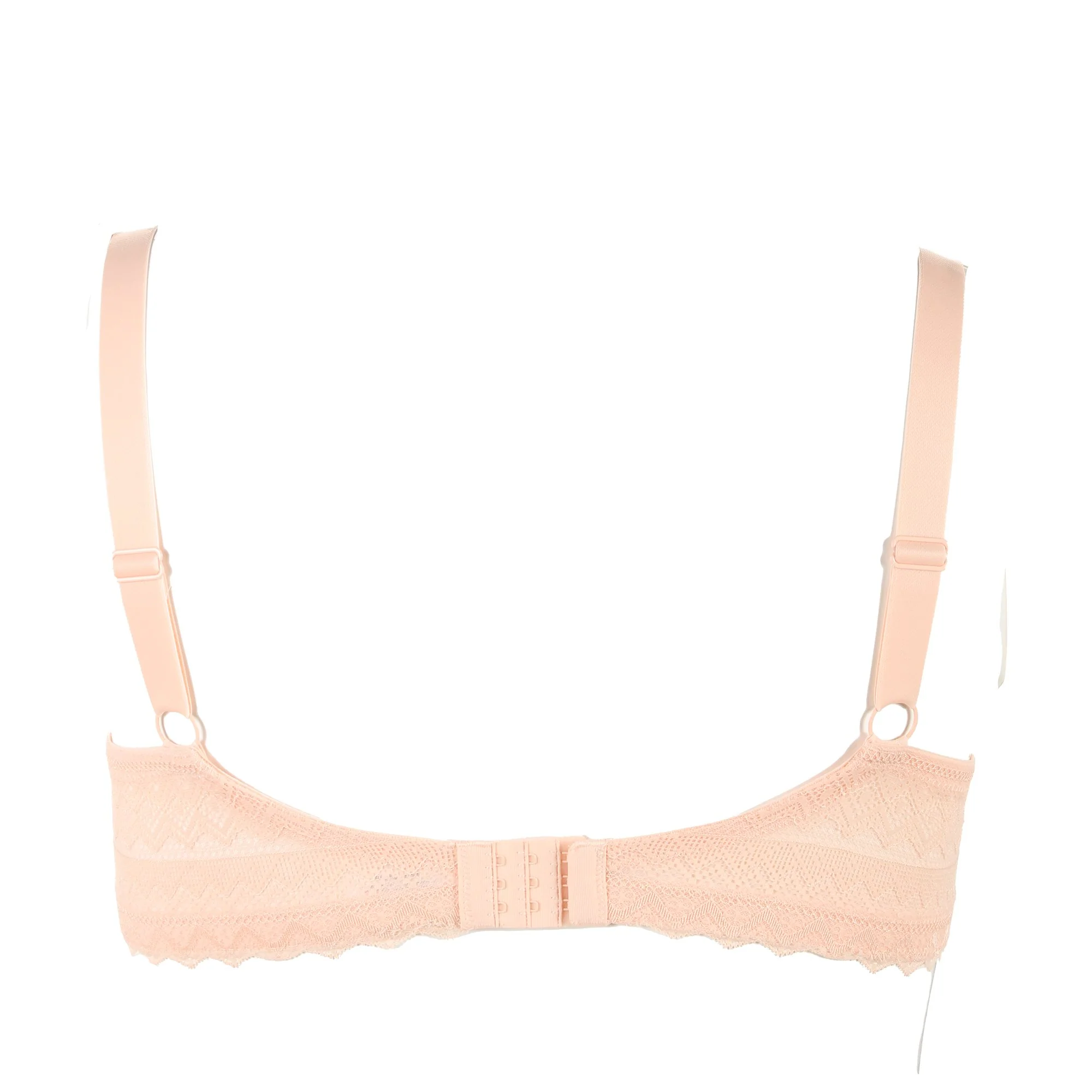 Soutien-gorge en dentelle rose - Image 2