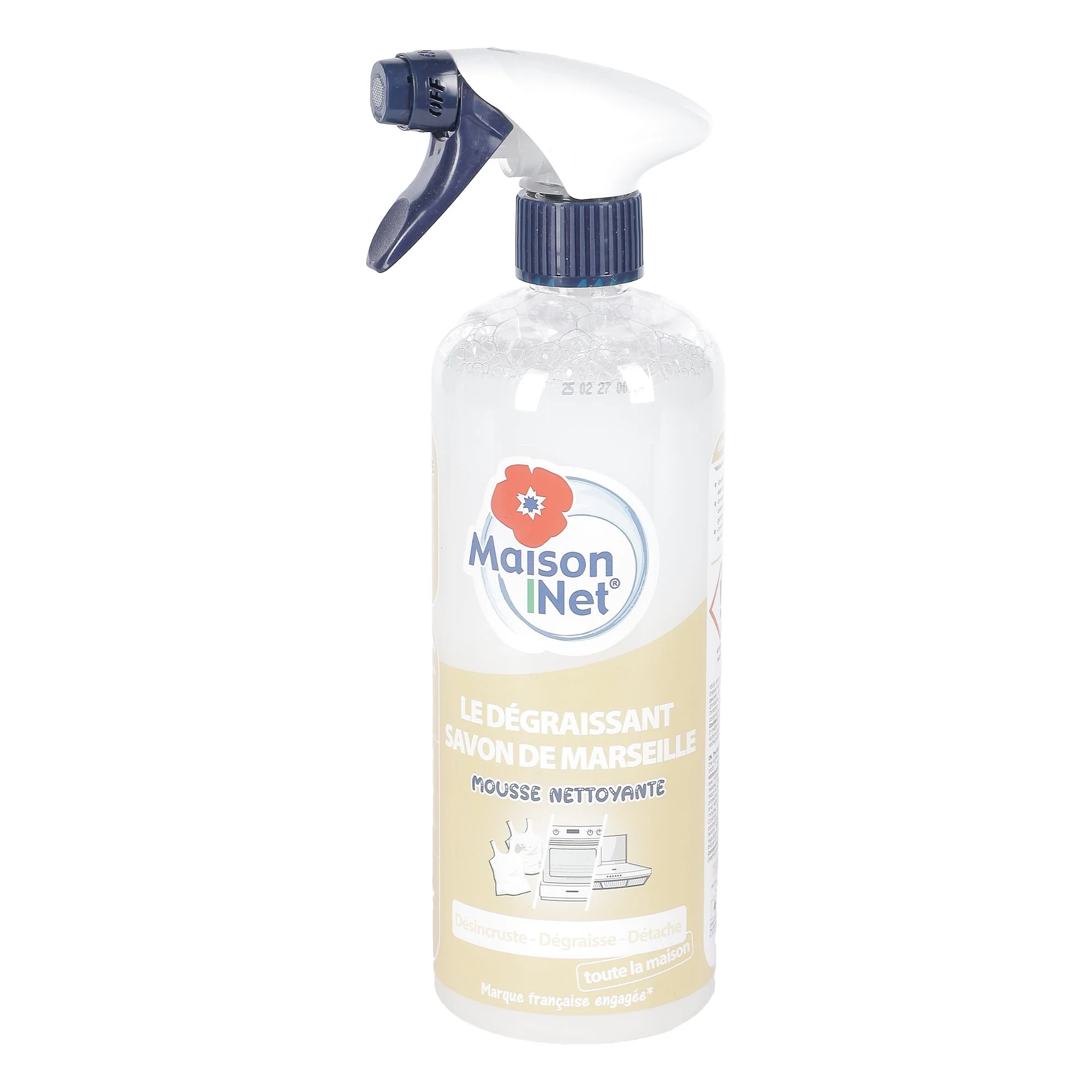 Spray dégraissant multi usages au savon de Marseille