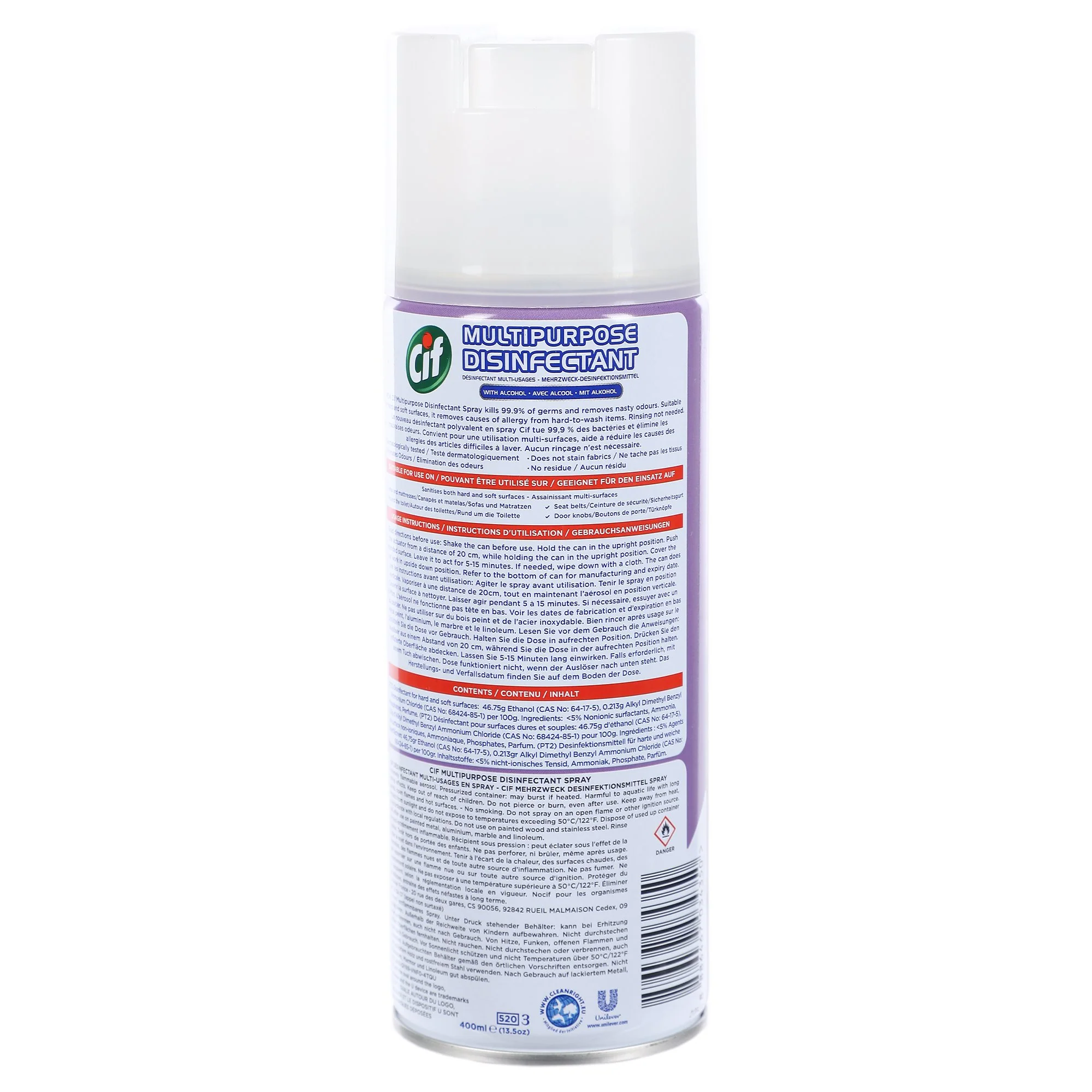 SPRAY DESINFECTANT MULTI-USAGES FLORAL - Image 2
