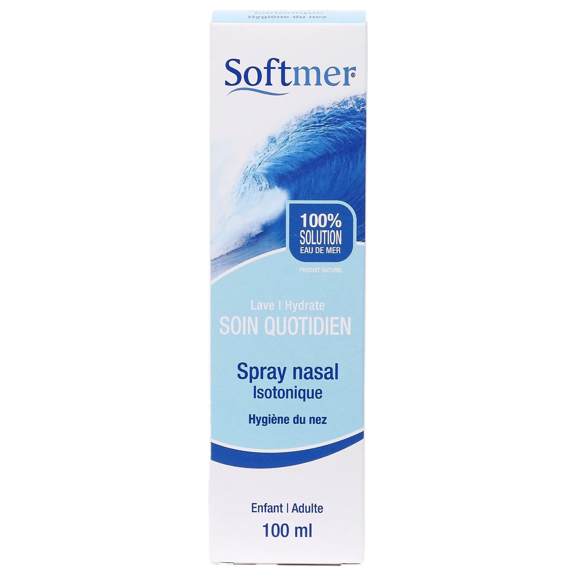 Spray nasal décongestionnant isotonique soin quotidien