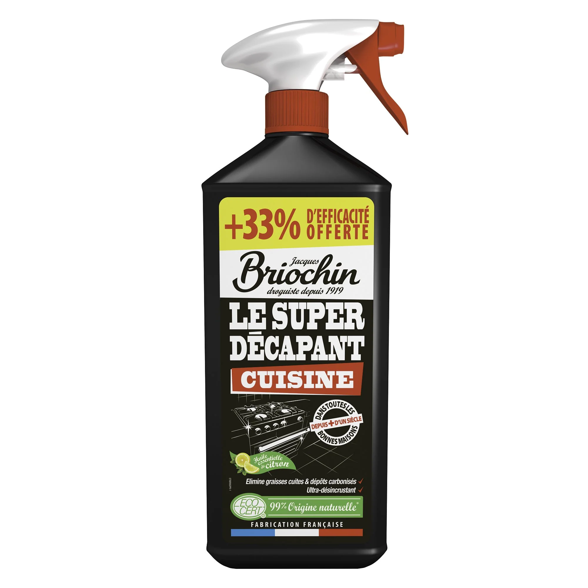 Spray nettoyant décapant cuisine Ecocert