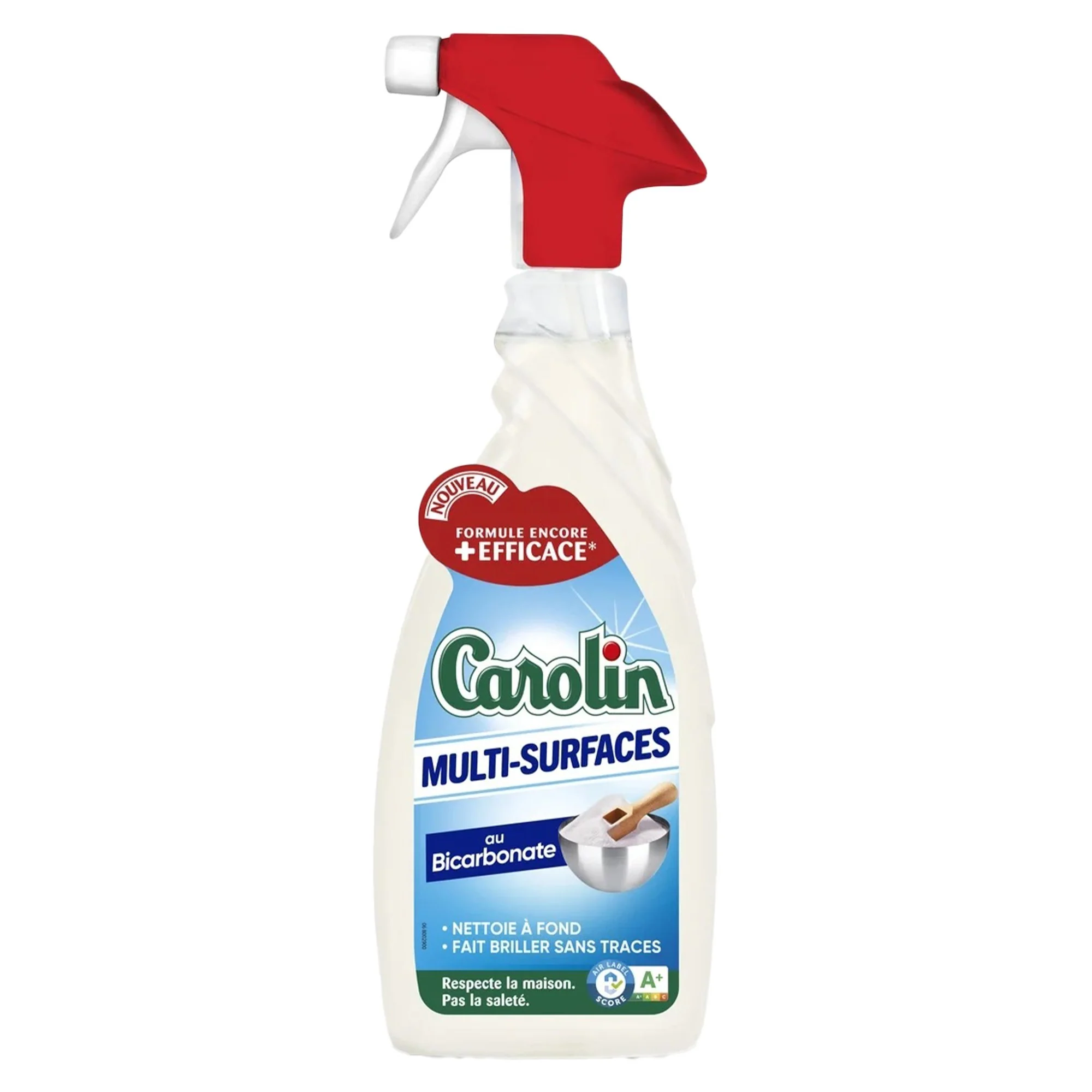 Spray nettoyant multi-surfaces au bicarbonate