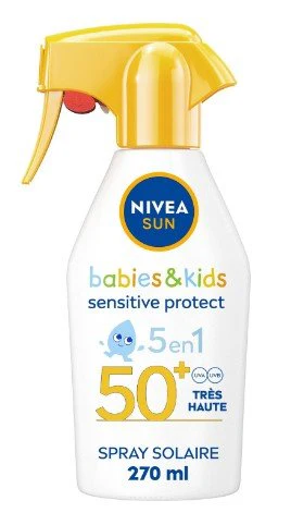 Spray solaire Nivea bébé et enfant