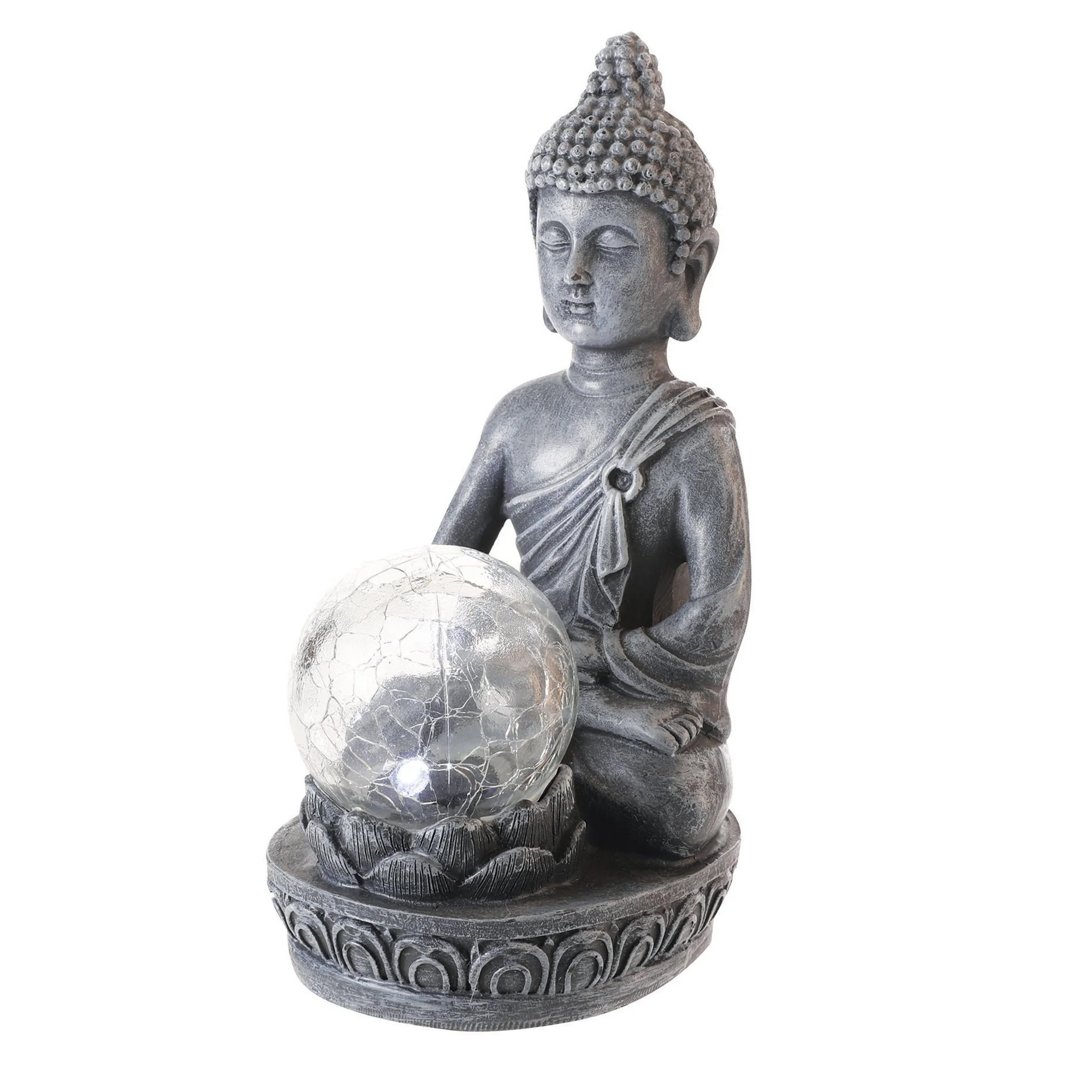 Statue Bouddha led solailre - Image 2