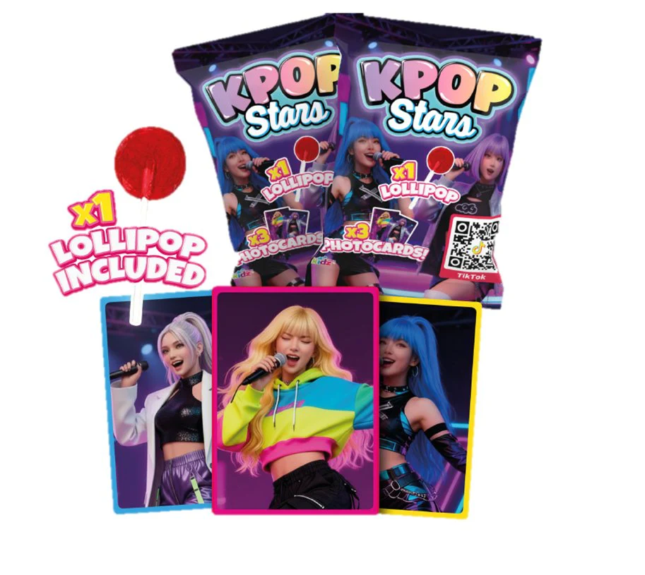 Sucette K Pop + 3 cartes - Image 2