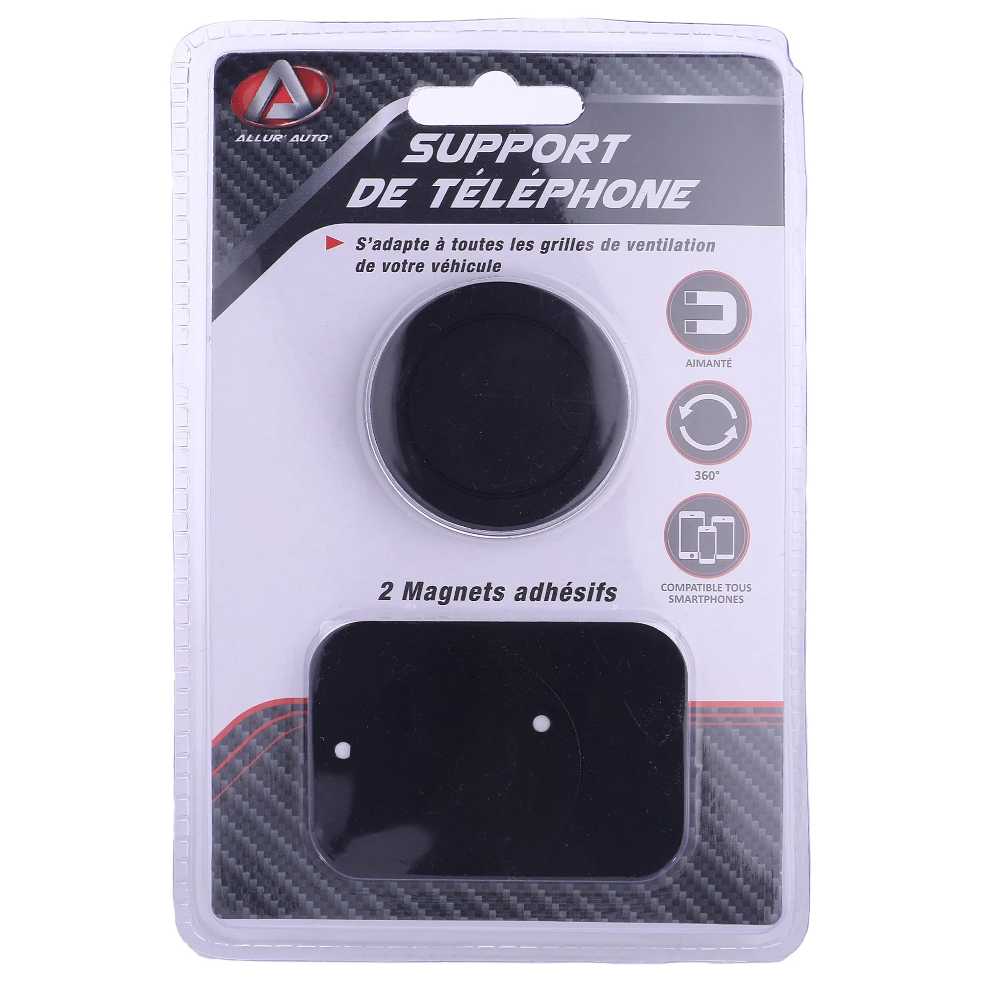 Support téléphone aimanté pour voiture