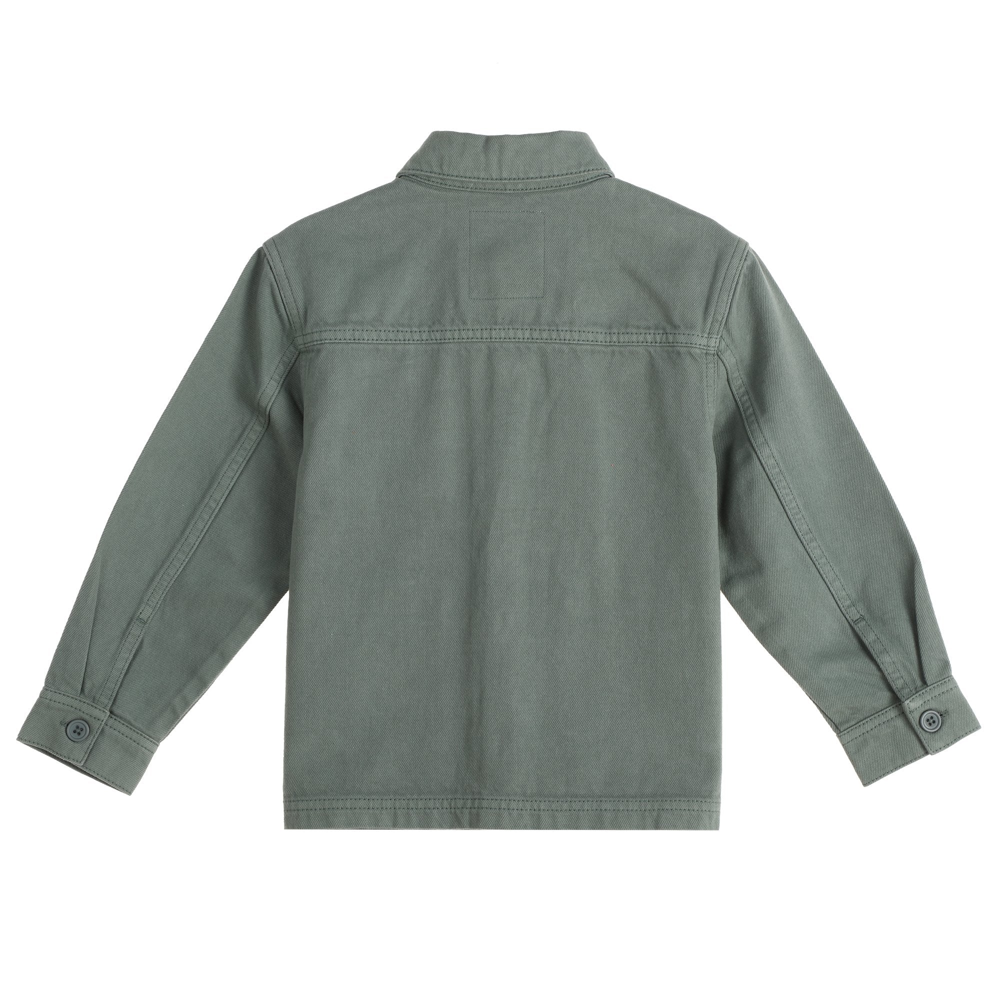 Surchemise en jean pour enfants - Vert - Image 2