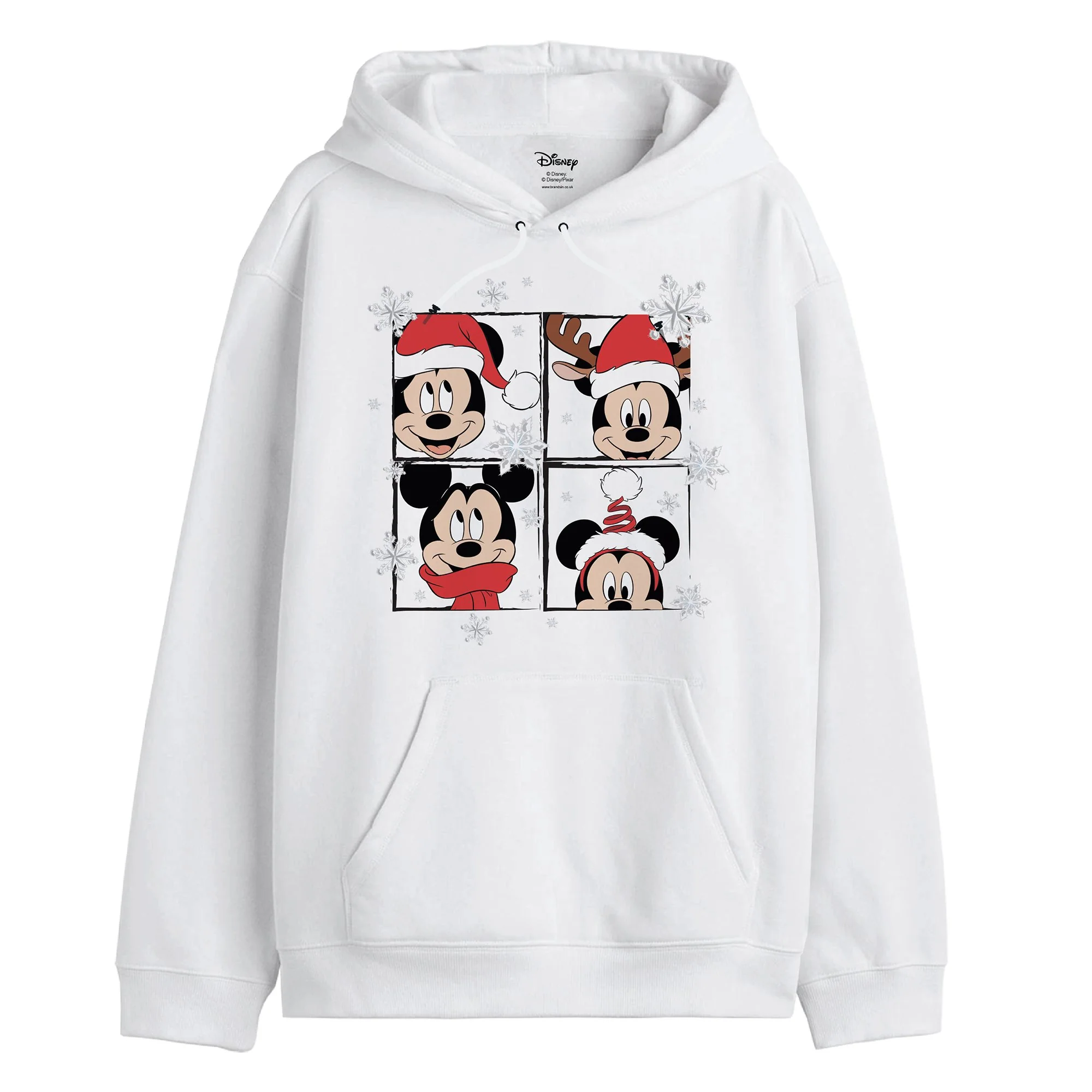 Sweat à capuche de Noël licence - Bleu