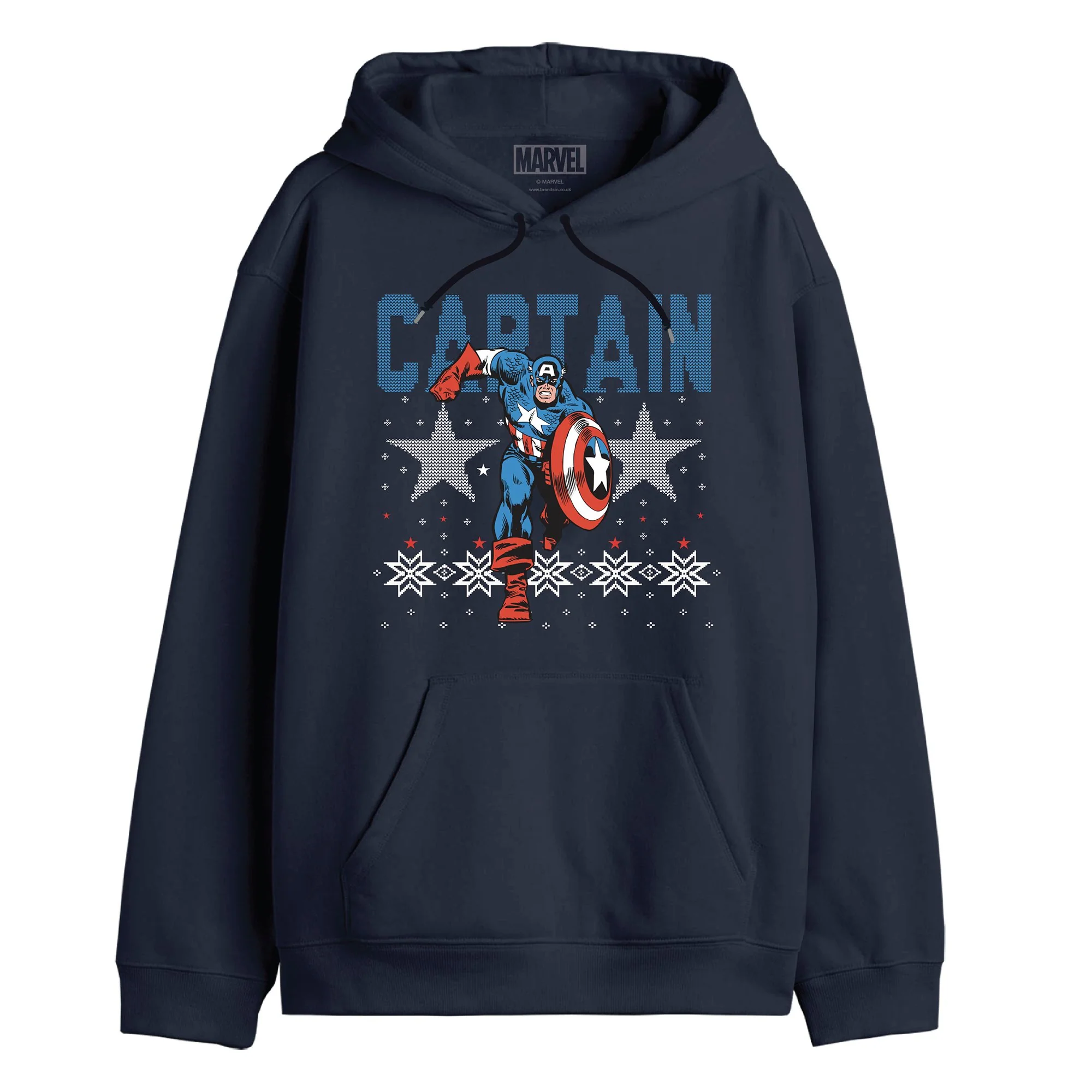 Sweat à capuche de Noël licence - Bleu - Image 2