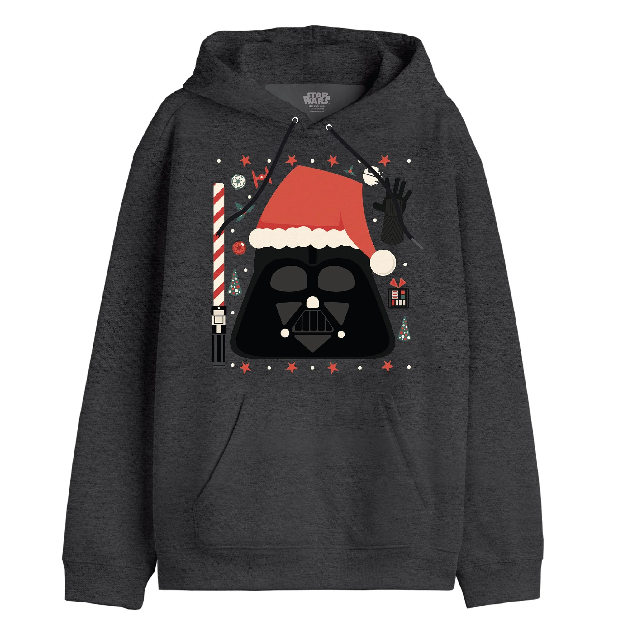 Sweat à capuche de Noël licence - Noir - Image 3
