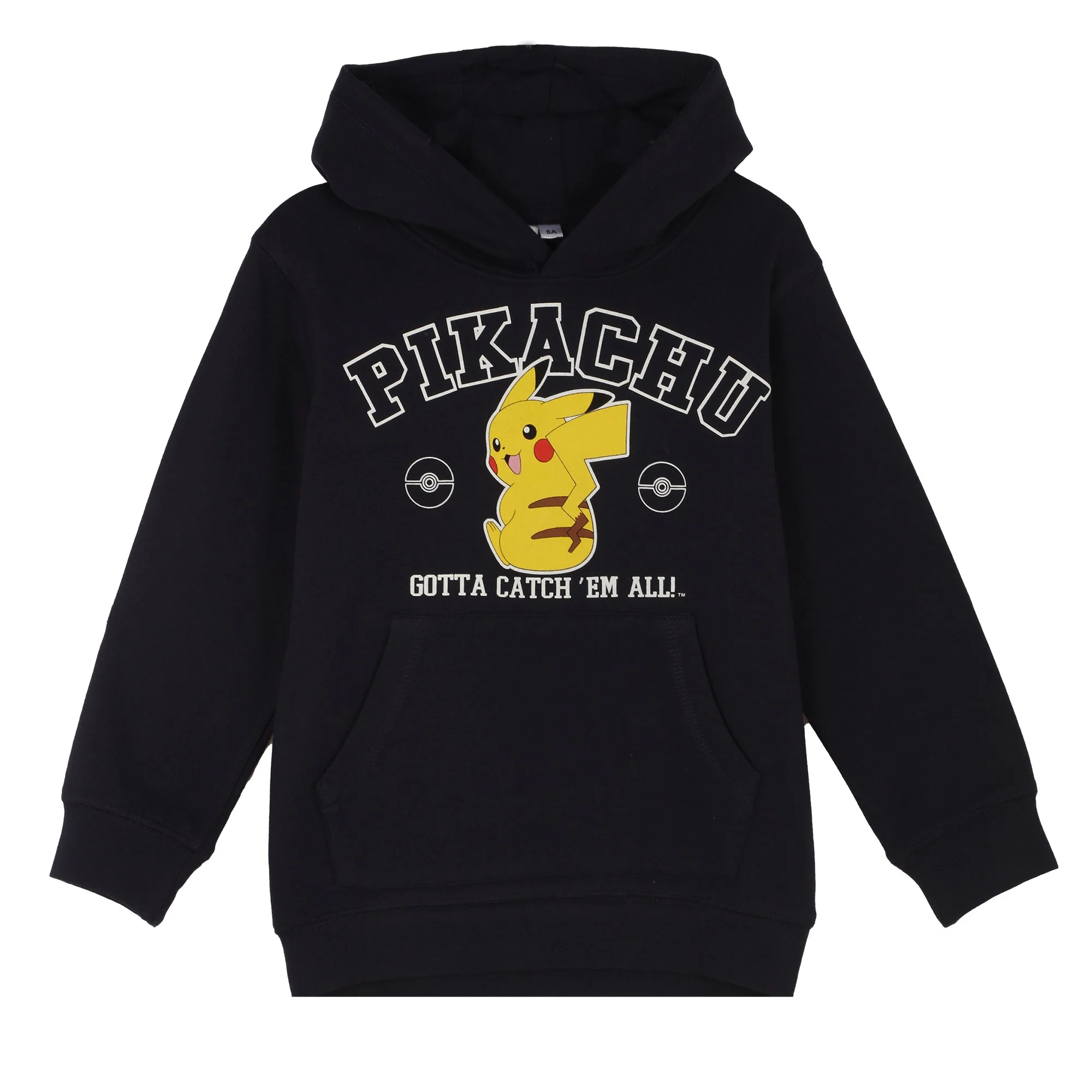 Sweat à capuche licence 6/12 ans - Jaune