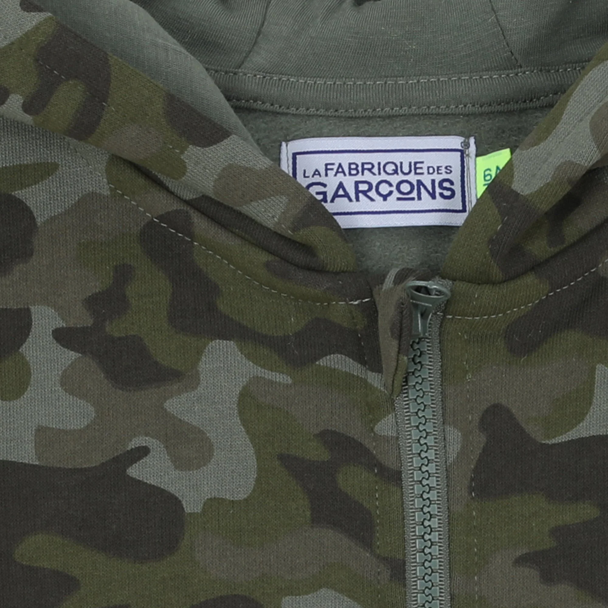 SWEAT A CAPUCHE ZIPPE 8-12A - Image 3