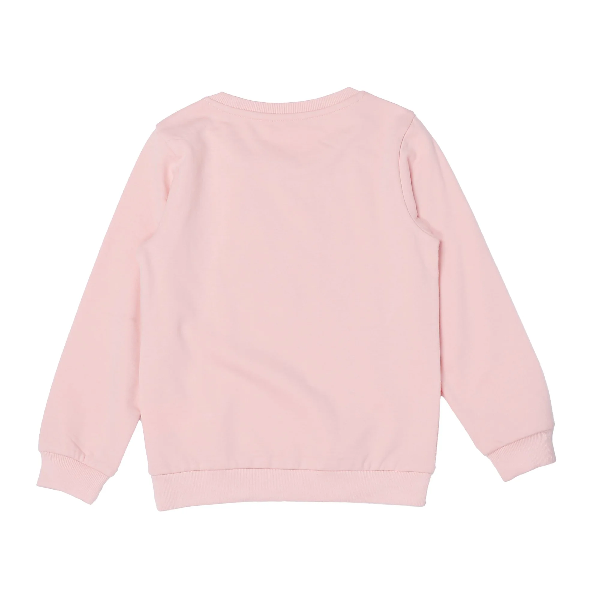 Sweat Ă col rond 3/6 ans - Rose - Image 2