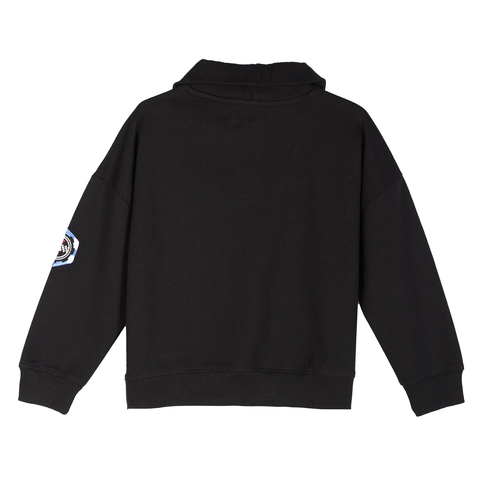 Sweat col haut - Noir - Image 2
