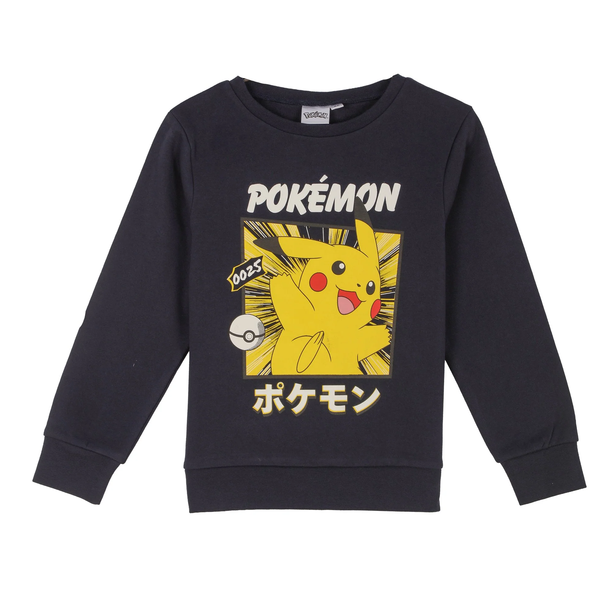 Sweat col rond 3/8 ans - Bleu - Image 3