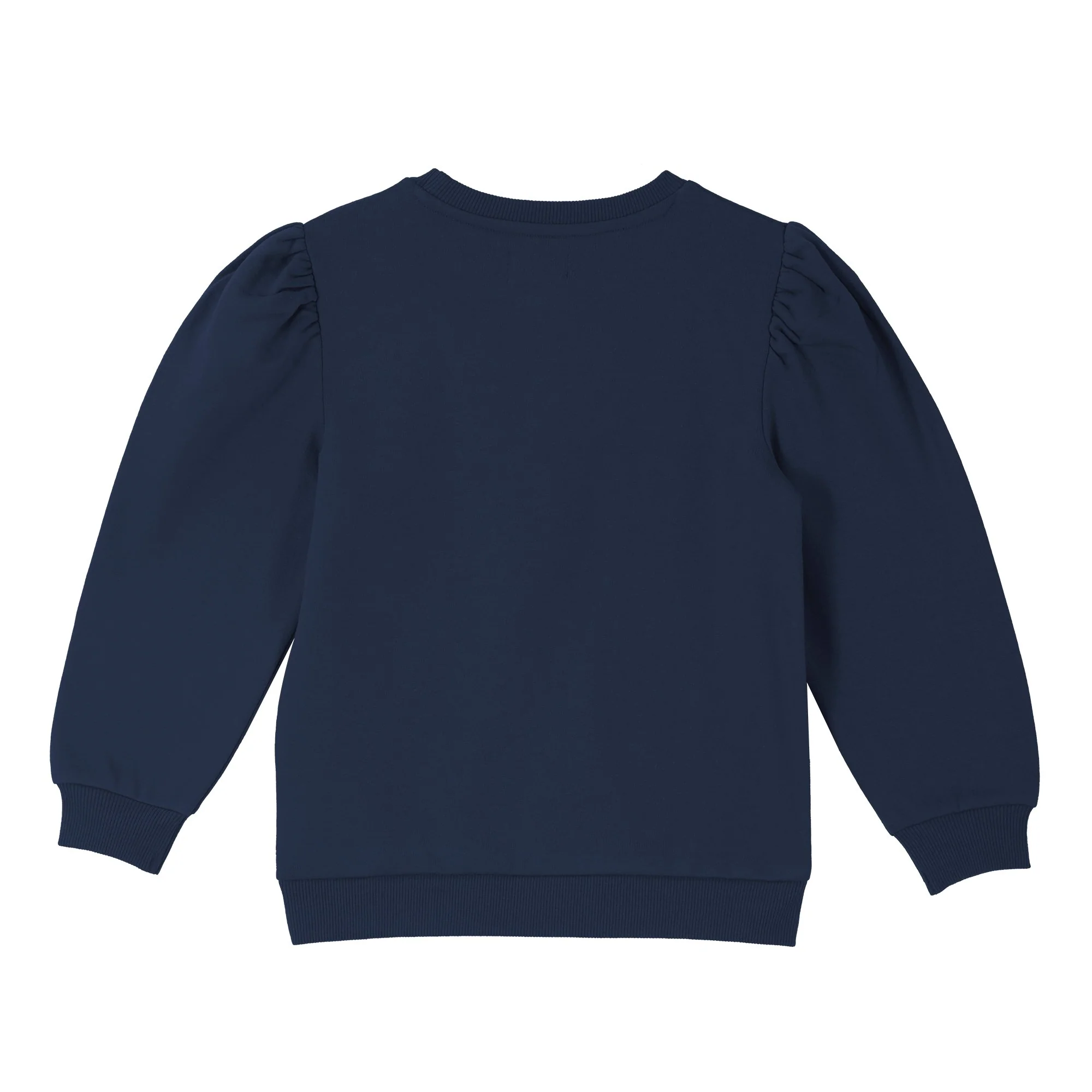 Sweat col rond avec animation 3/12 ans - Bleu foncé - Image 2