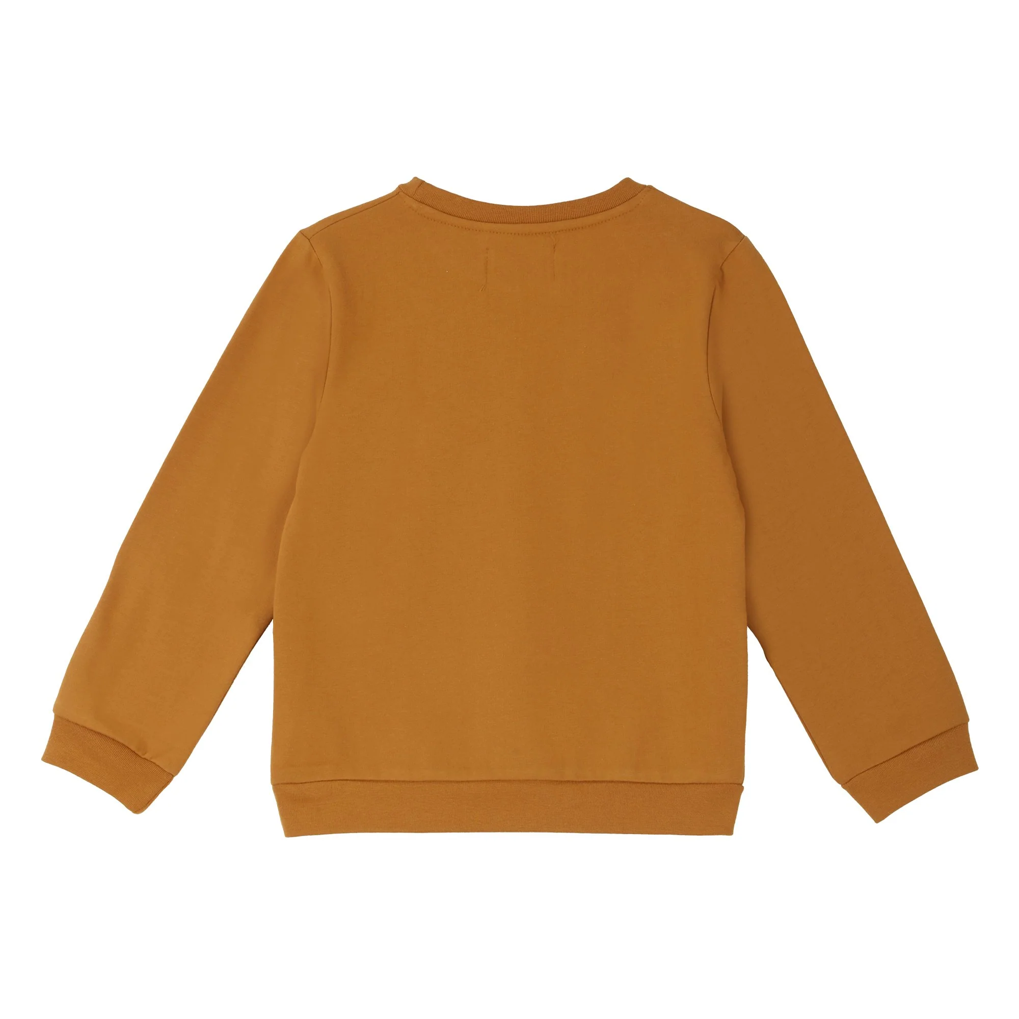 Sweat col rond avec animation 3/12 ans - Jaune - Image 2