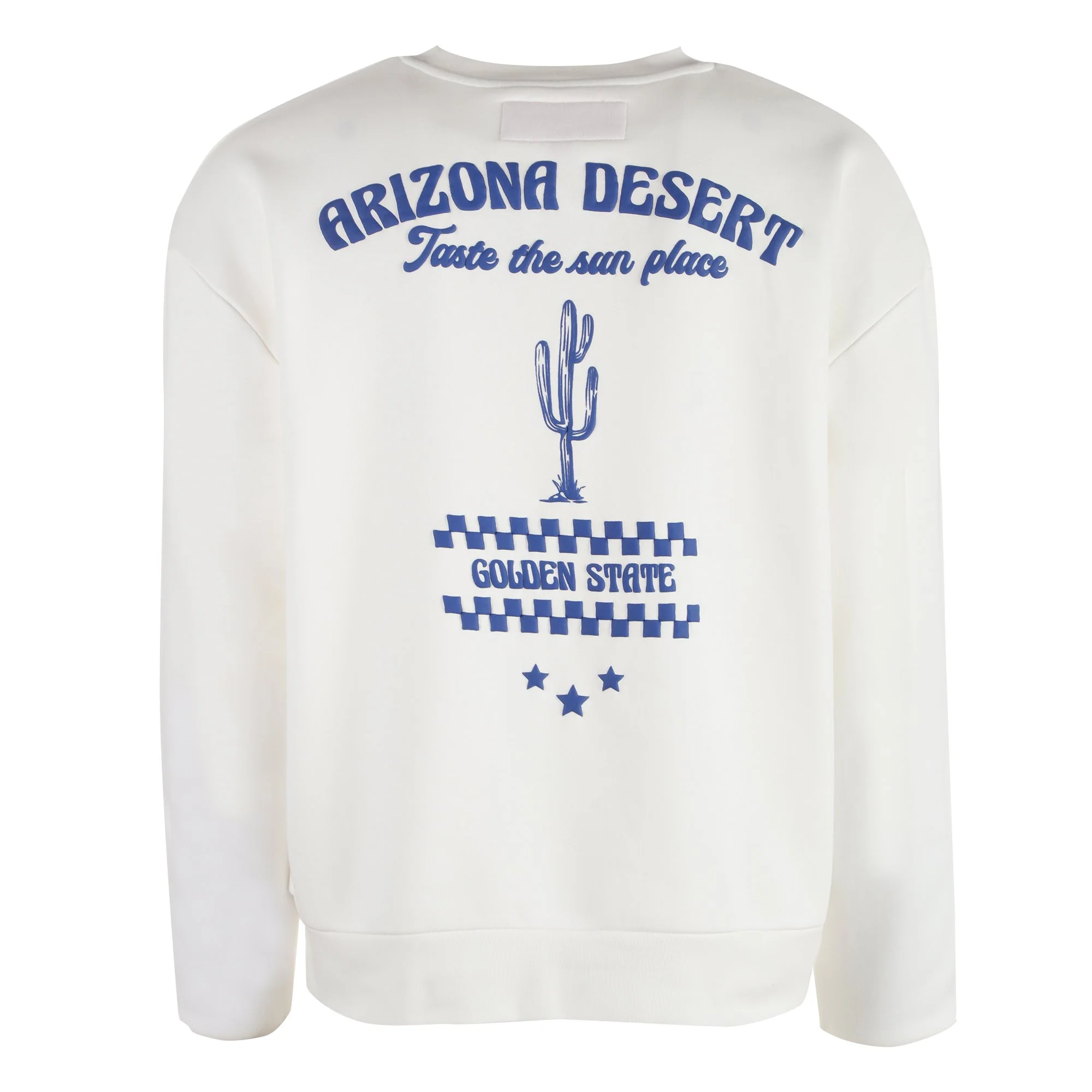 Sweat col rond - Blanc - Image 2