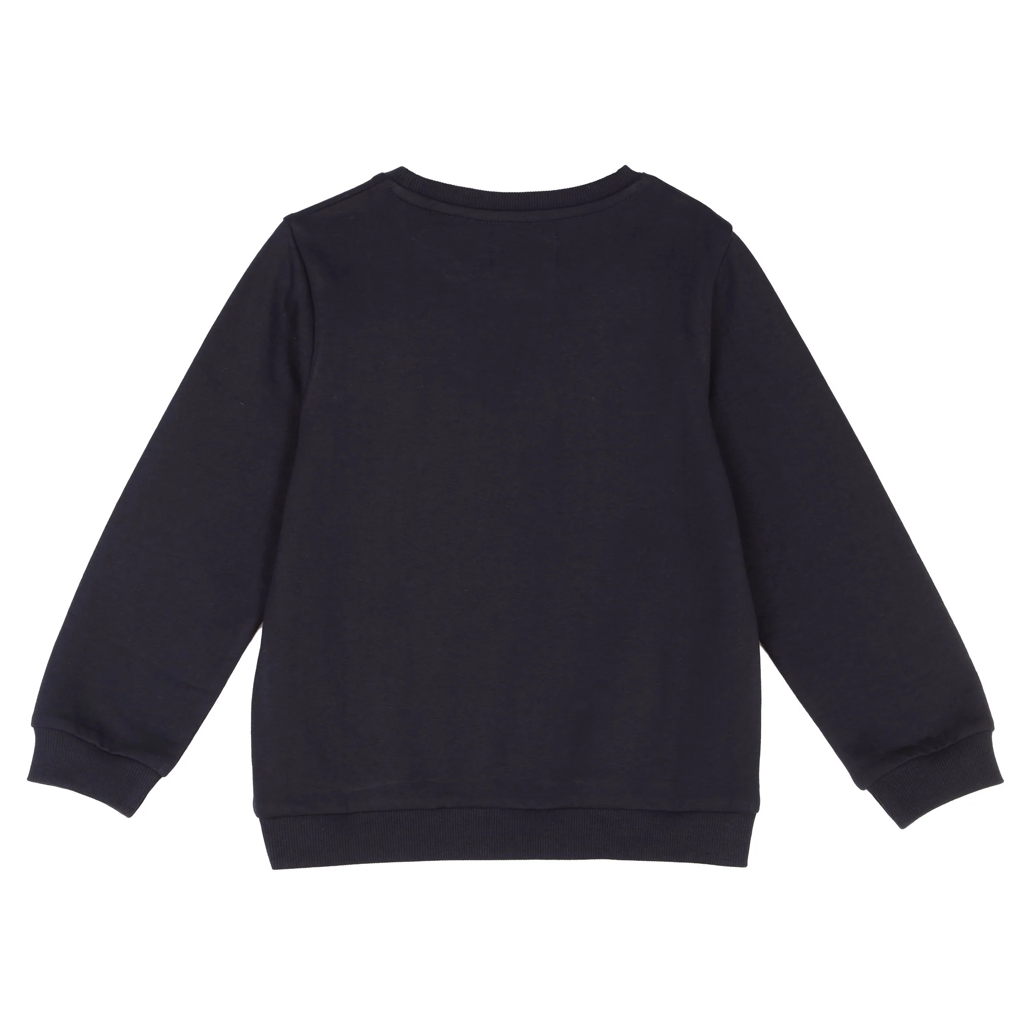 Sweat col rond - Bleu foncé - Image 2