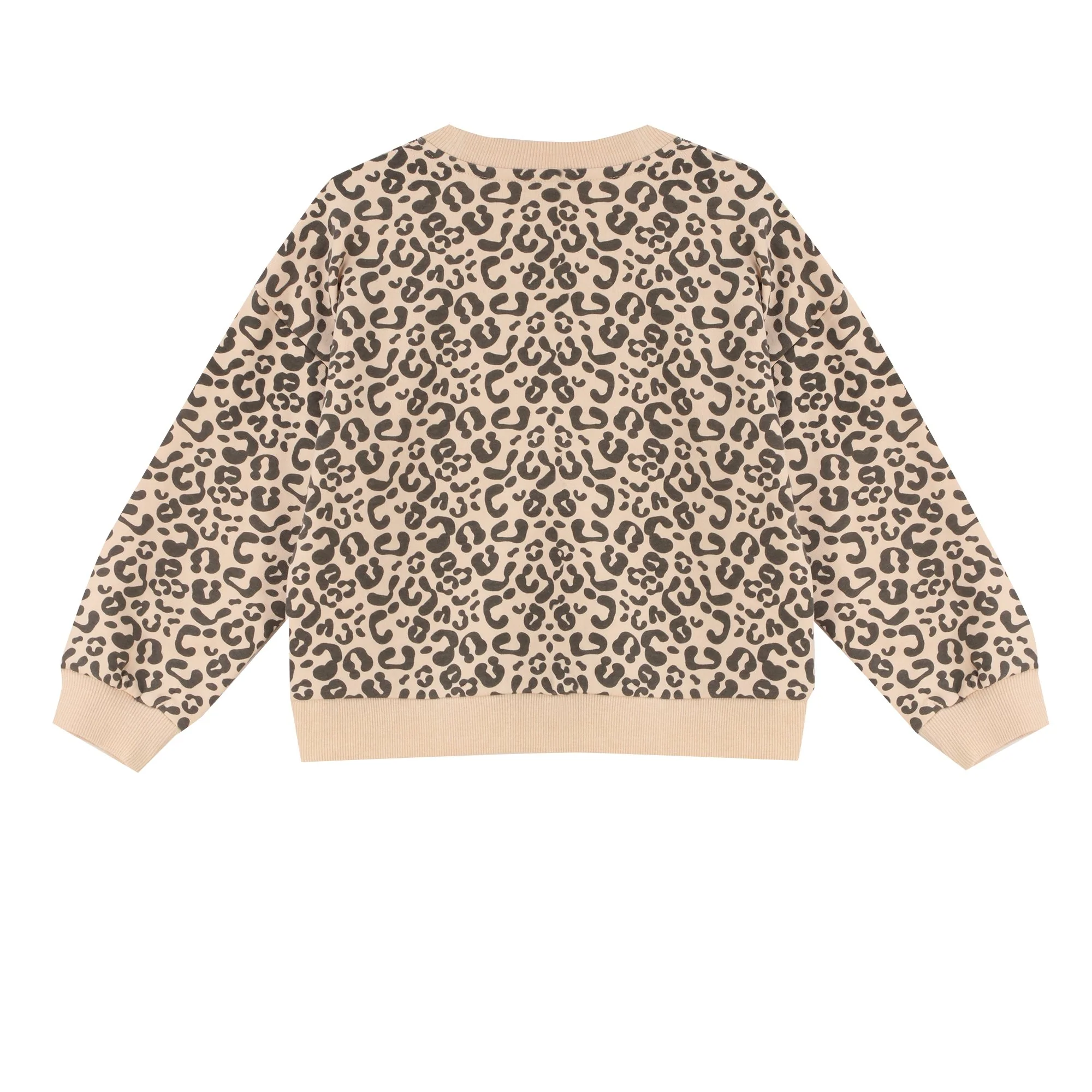 Sweat col rond imprimé 3/12 ans - Beige - Image 2