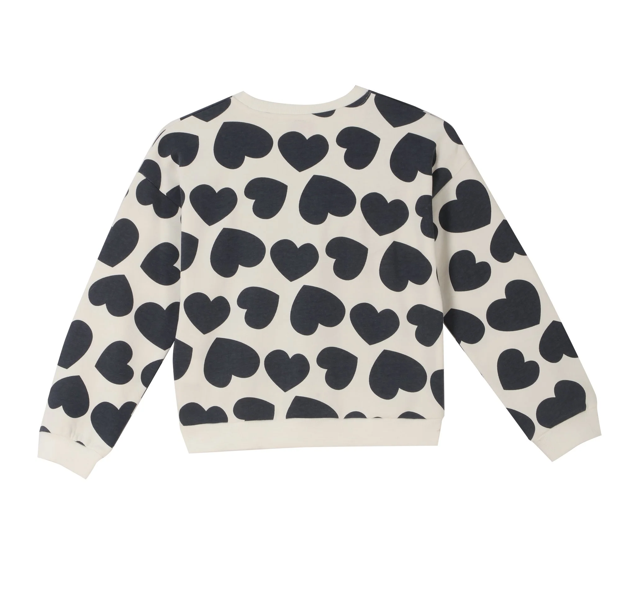 Sweat col rond imprimé 3/12 ans - Blanc - Image 2