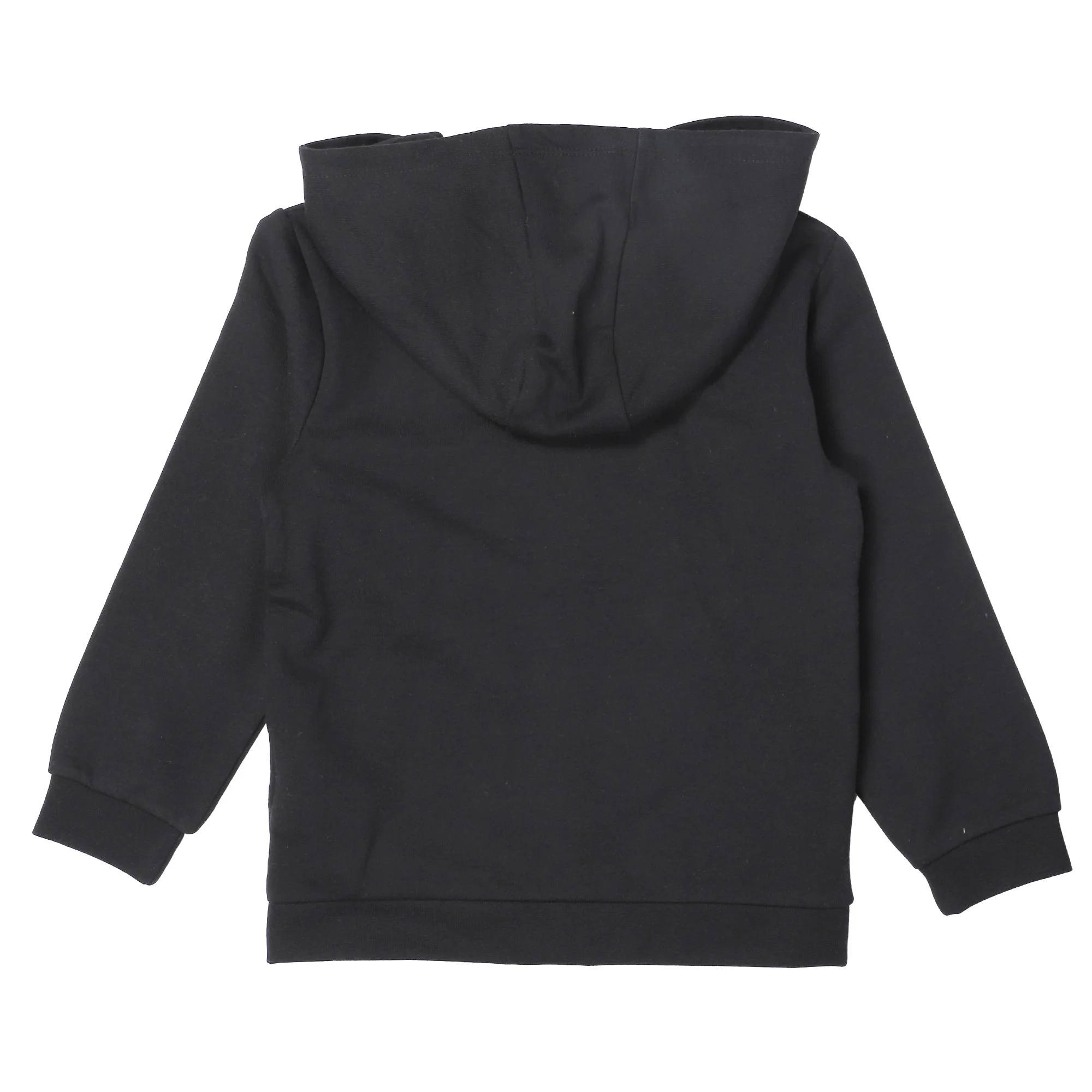 Sweat zippé à capuche 3/12 ans - Noir - Image 2