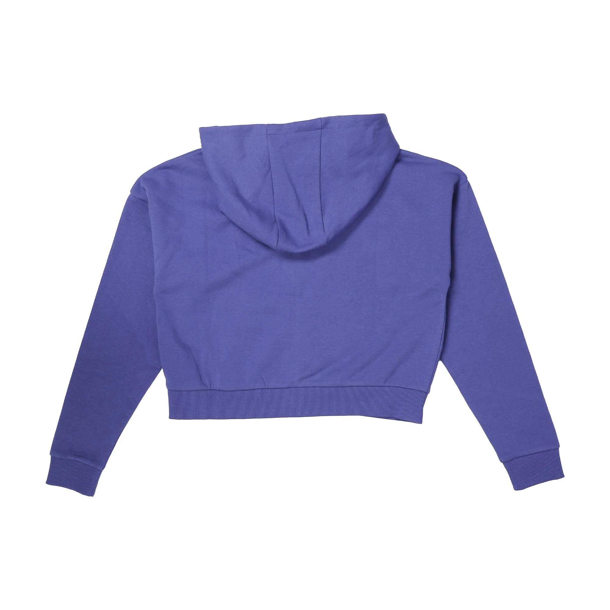 Sweat zippé à capuche  - Bleu - Image 2