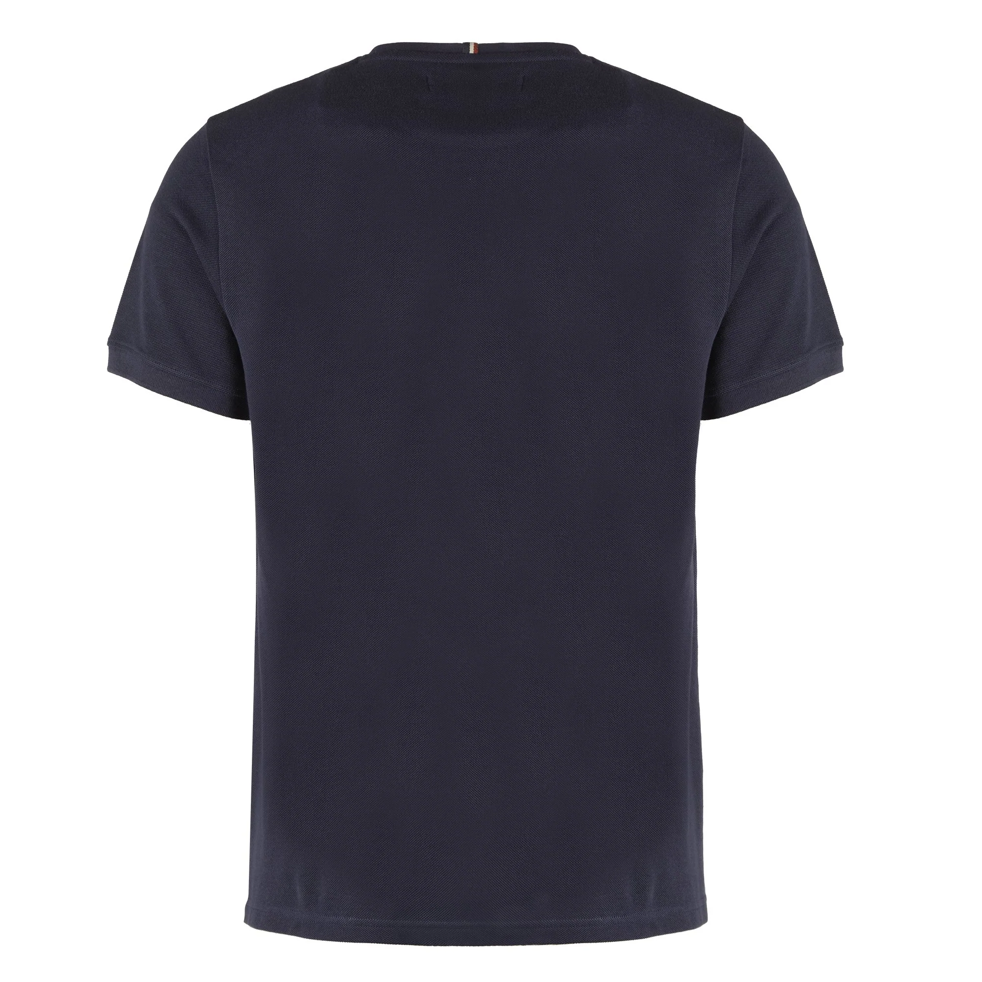 T-shirt en coton - Bleu foncé - Image 2