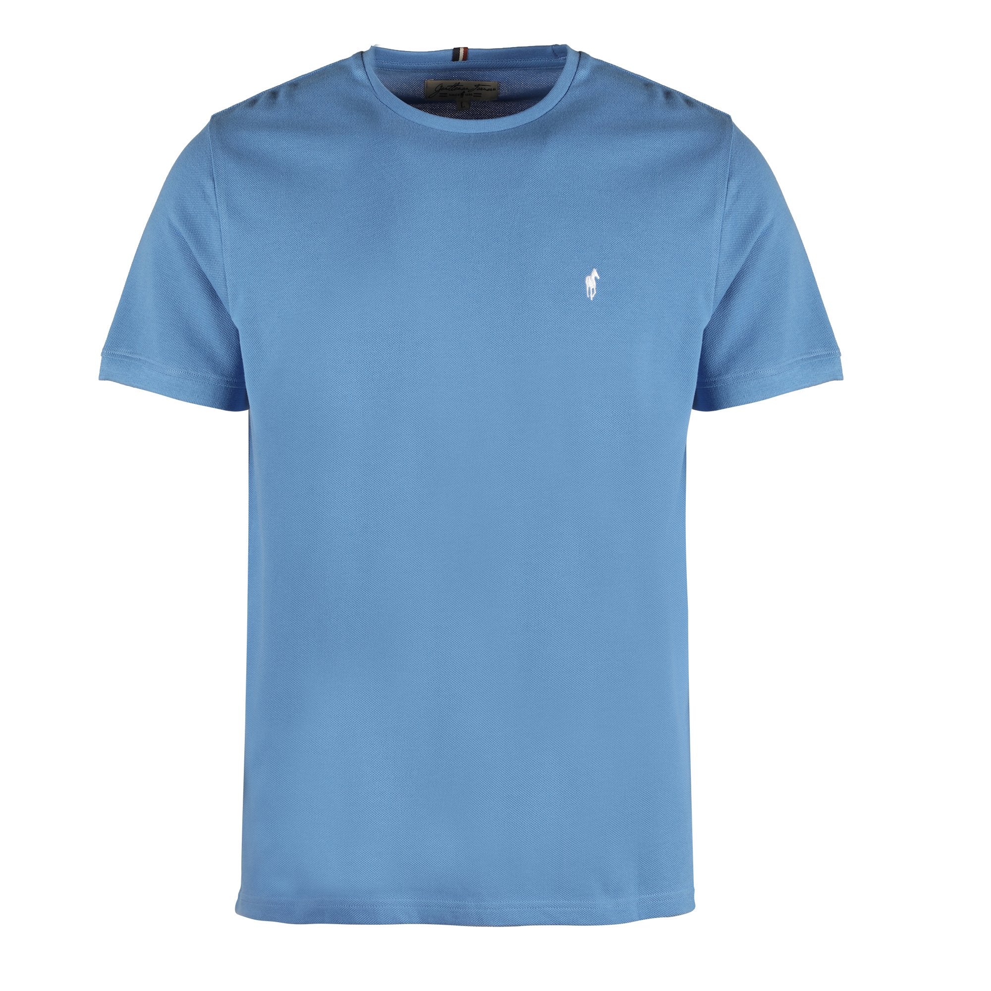 T-shirt en coton  - Bleu
