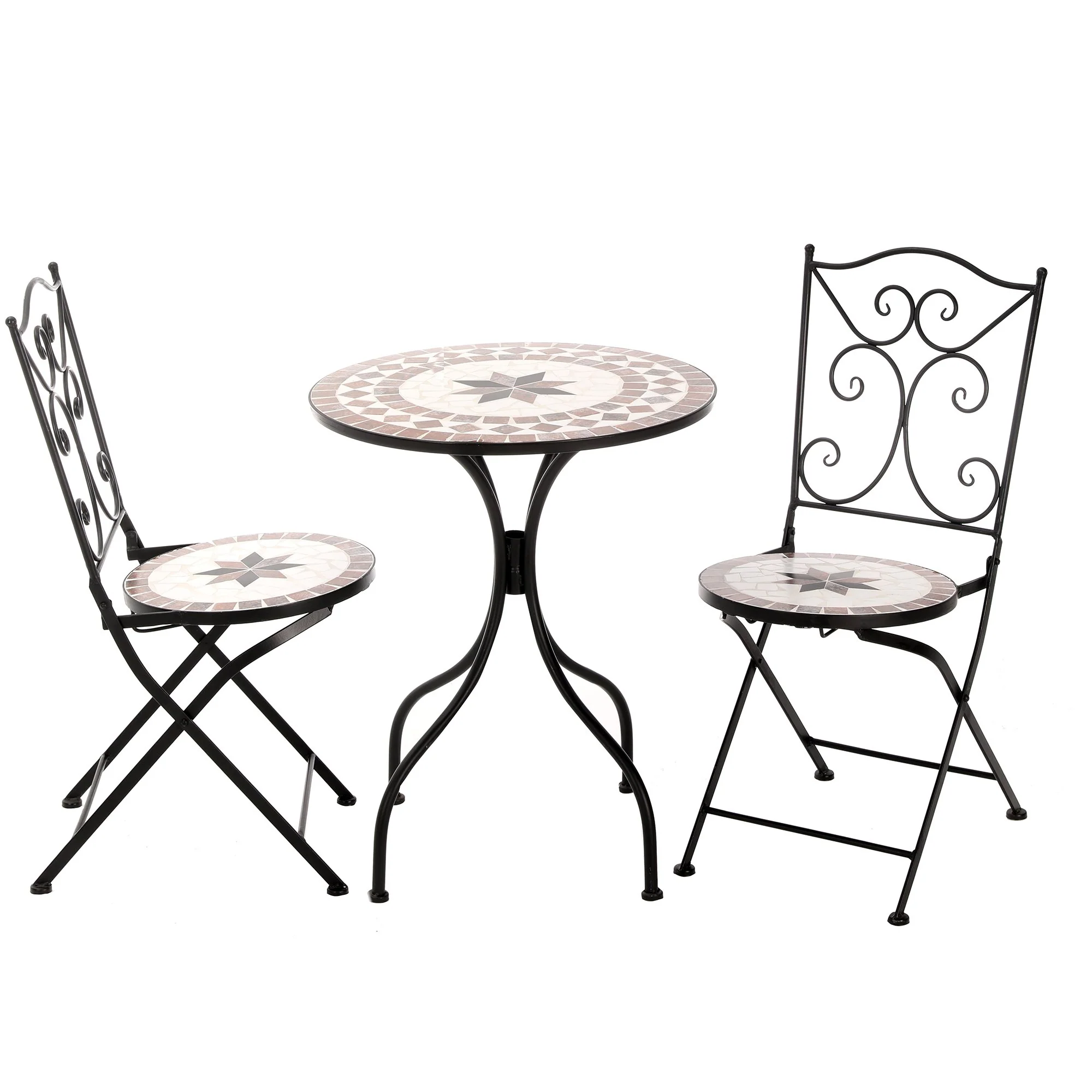 Table de jardin en mosaïque - Image 3