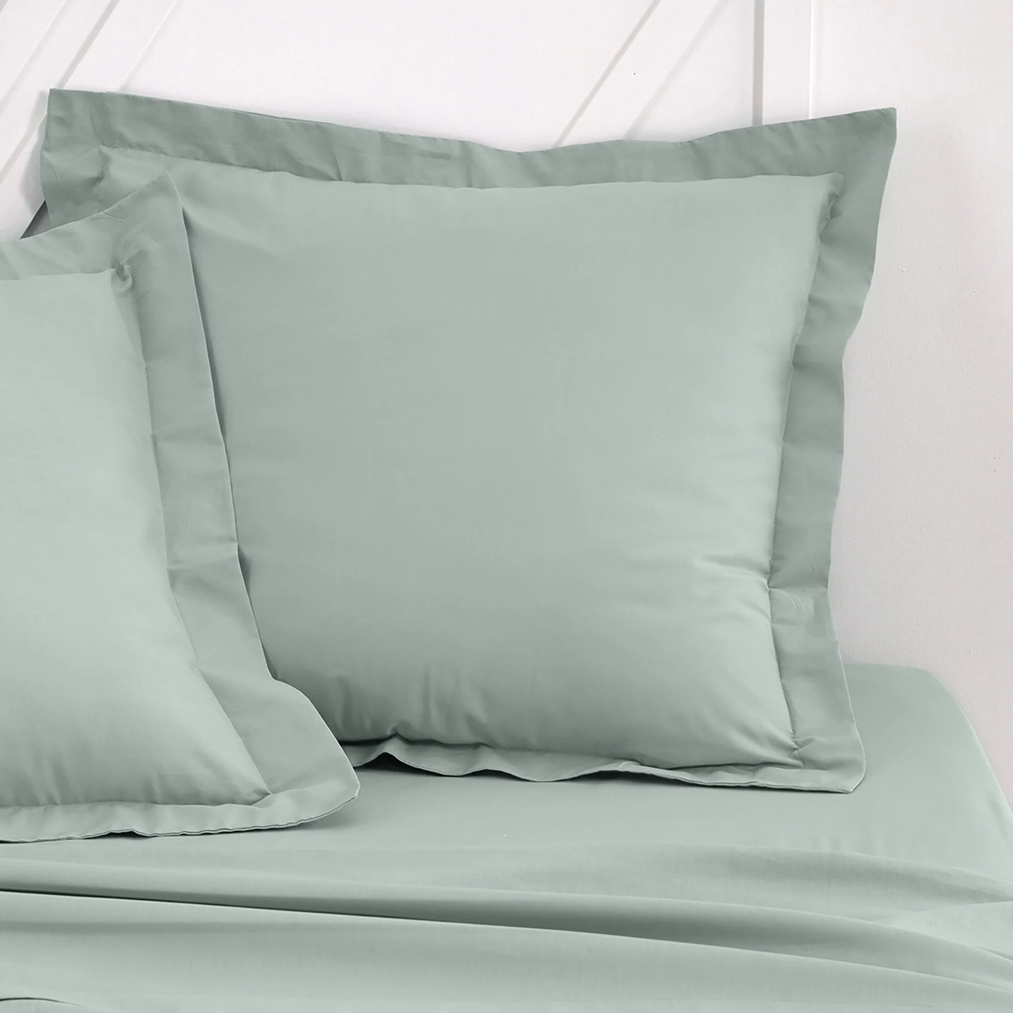 Taie d'oreiller tendance 57 fils  - Vert