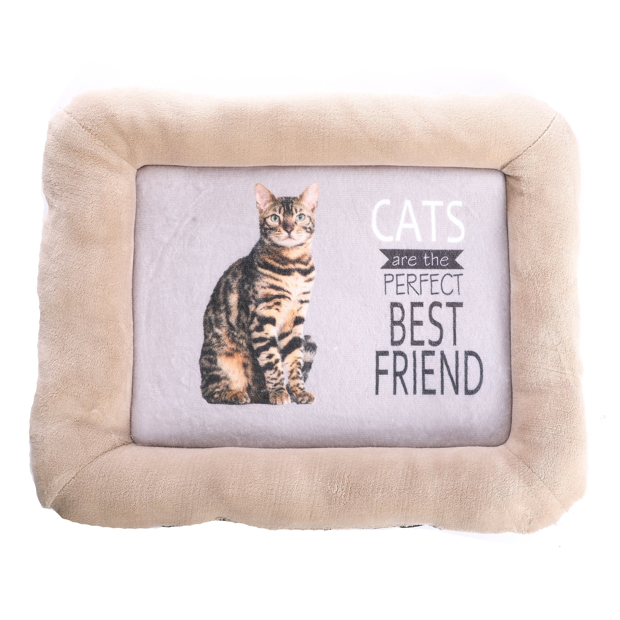 Tapis animaux avec rebord 58x46 cm - Gris - Image 3