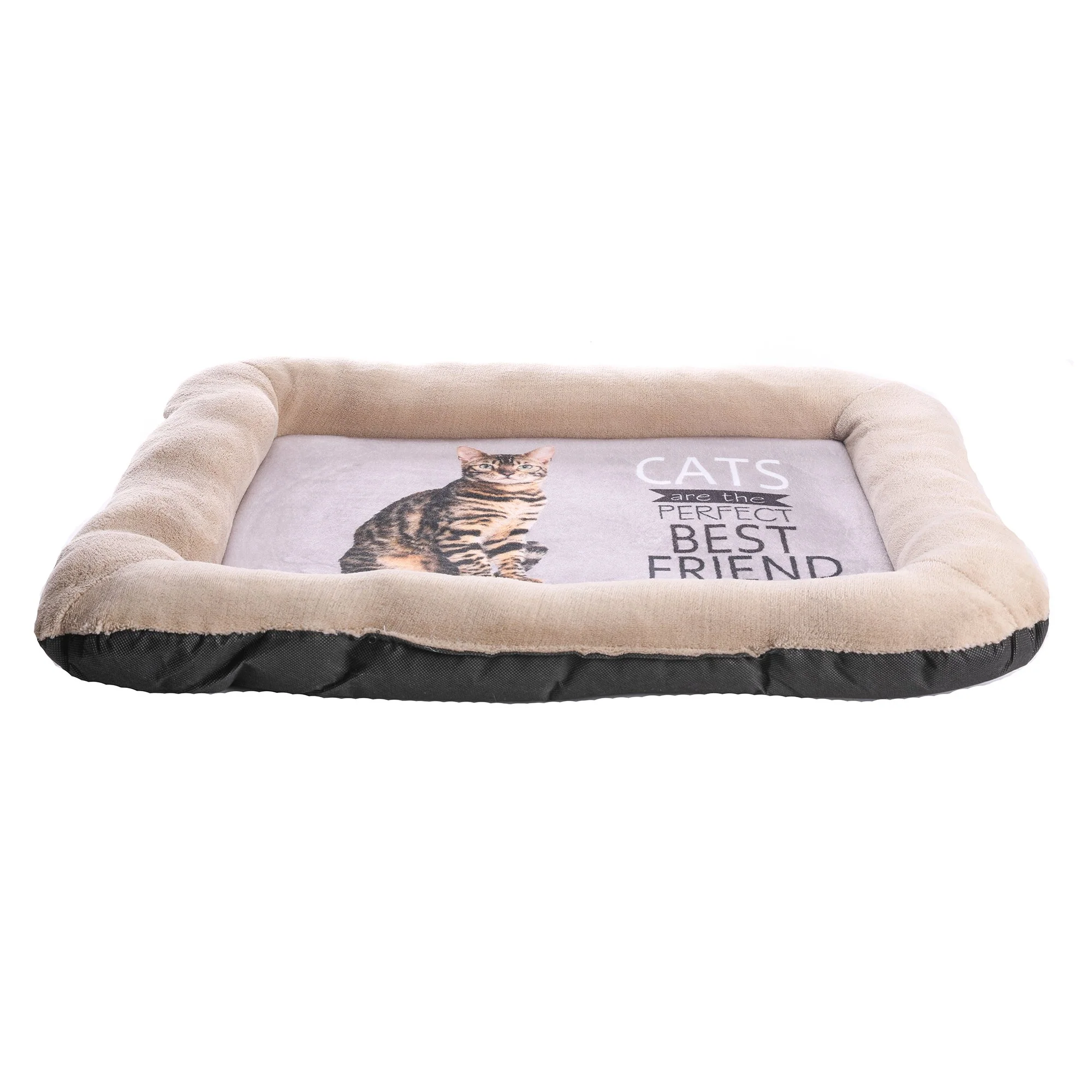 Tapis animaux avec rebord 58x46 cm - Gris - Image 4