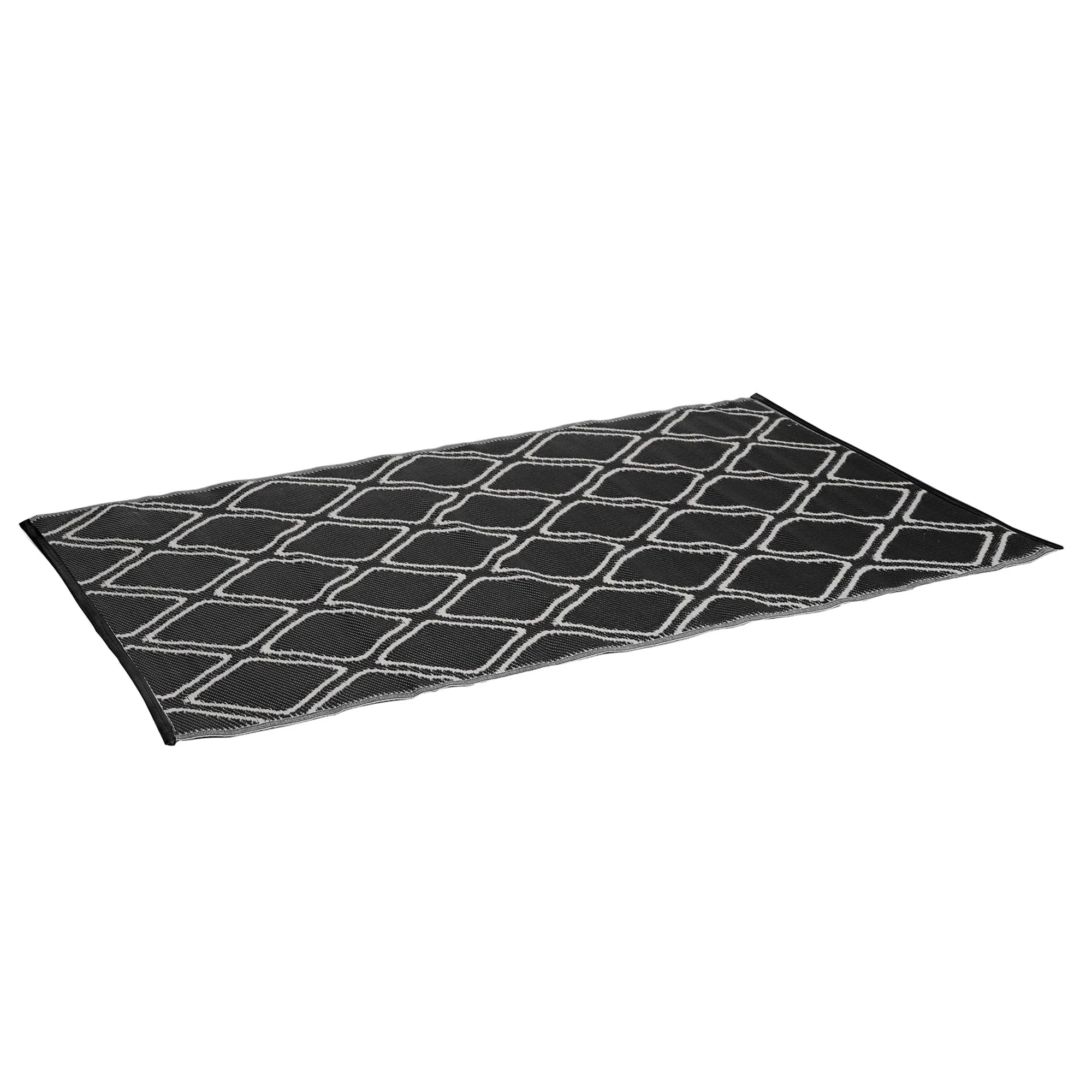 Tapis noir ou gris 120x180 cm - Image 2