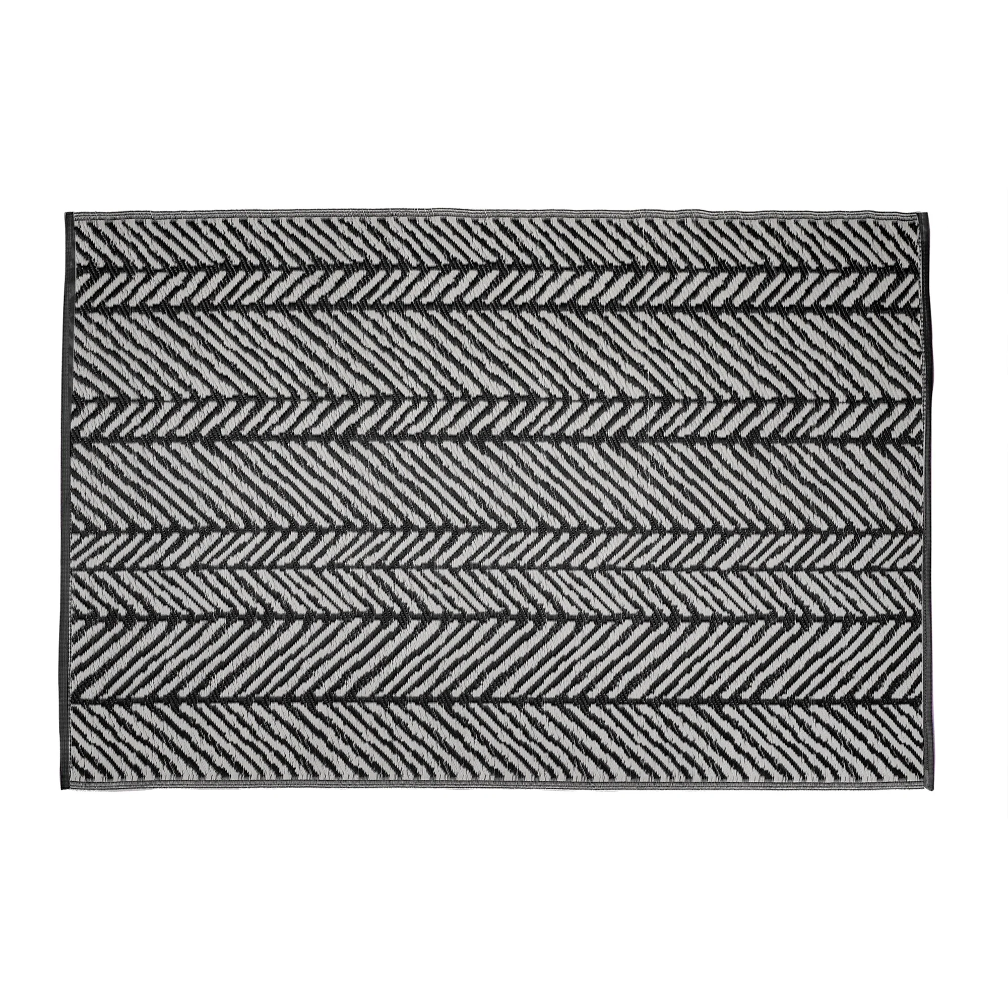 Tapis noir ou gris 120x180 cm - Image 4