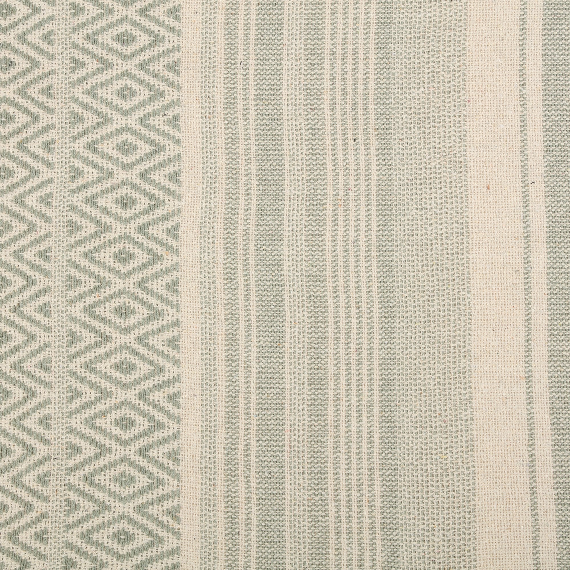 Tapis rayé 50x80cm - Vert - Image 3