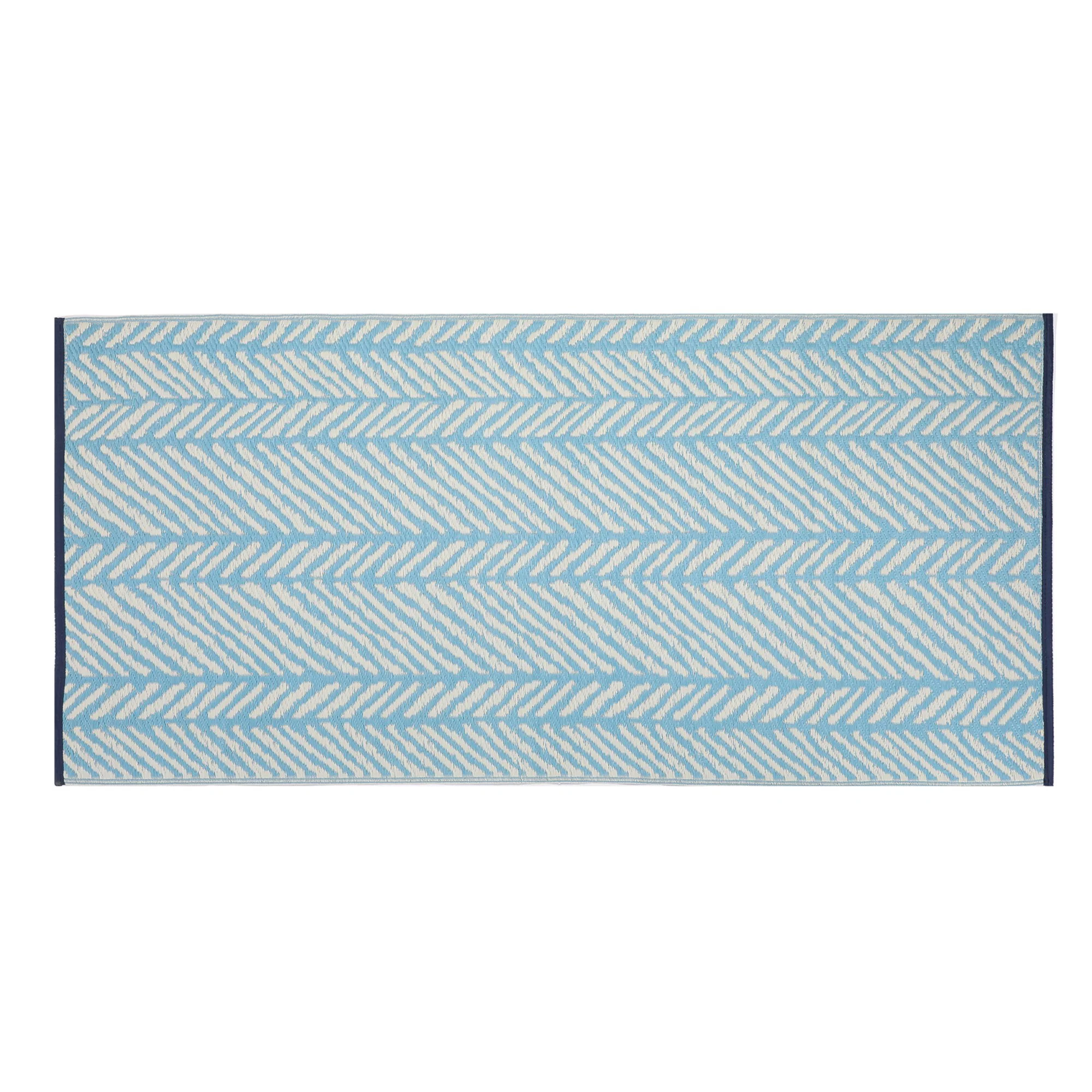 Tapis terracotta ou bleu 90x180 cm - Image 4