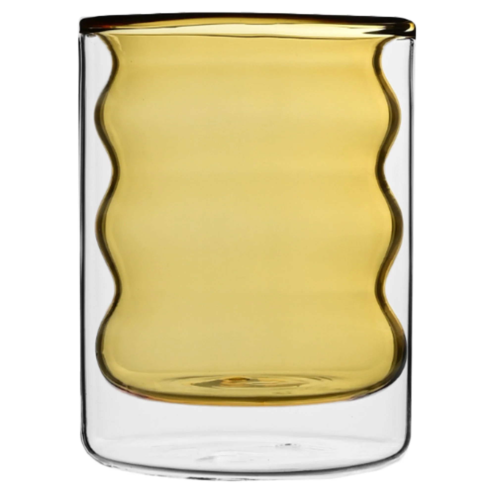 Tasse colorée double paroi - Orange
