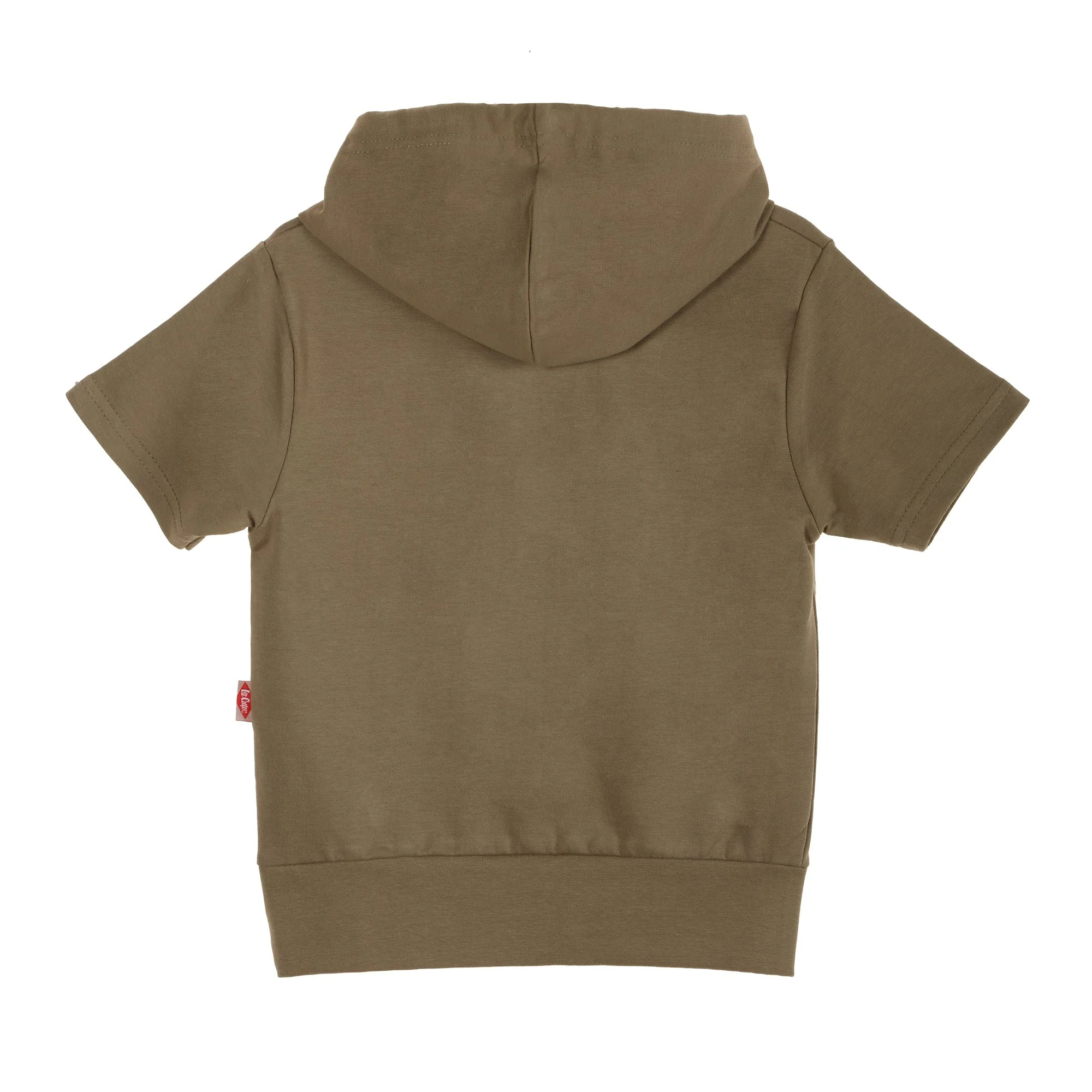 Tee shirt avec capuche - Kaki - Image 2