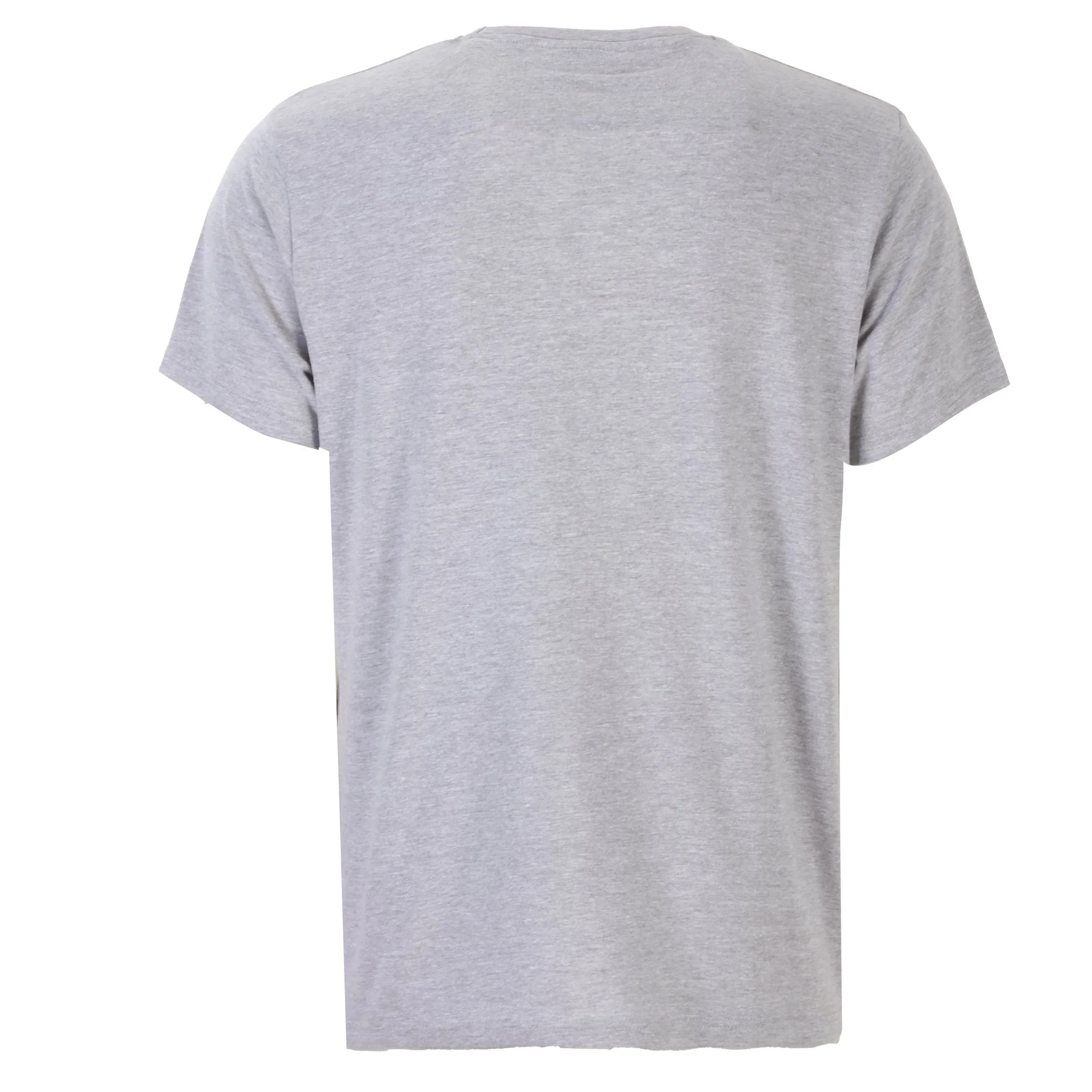Tee-shirt bicolore manches courtes - Gris - Image 2